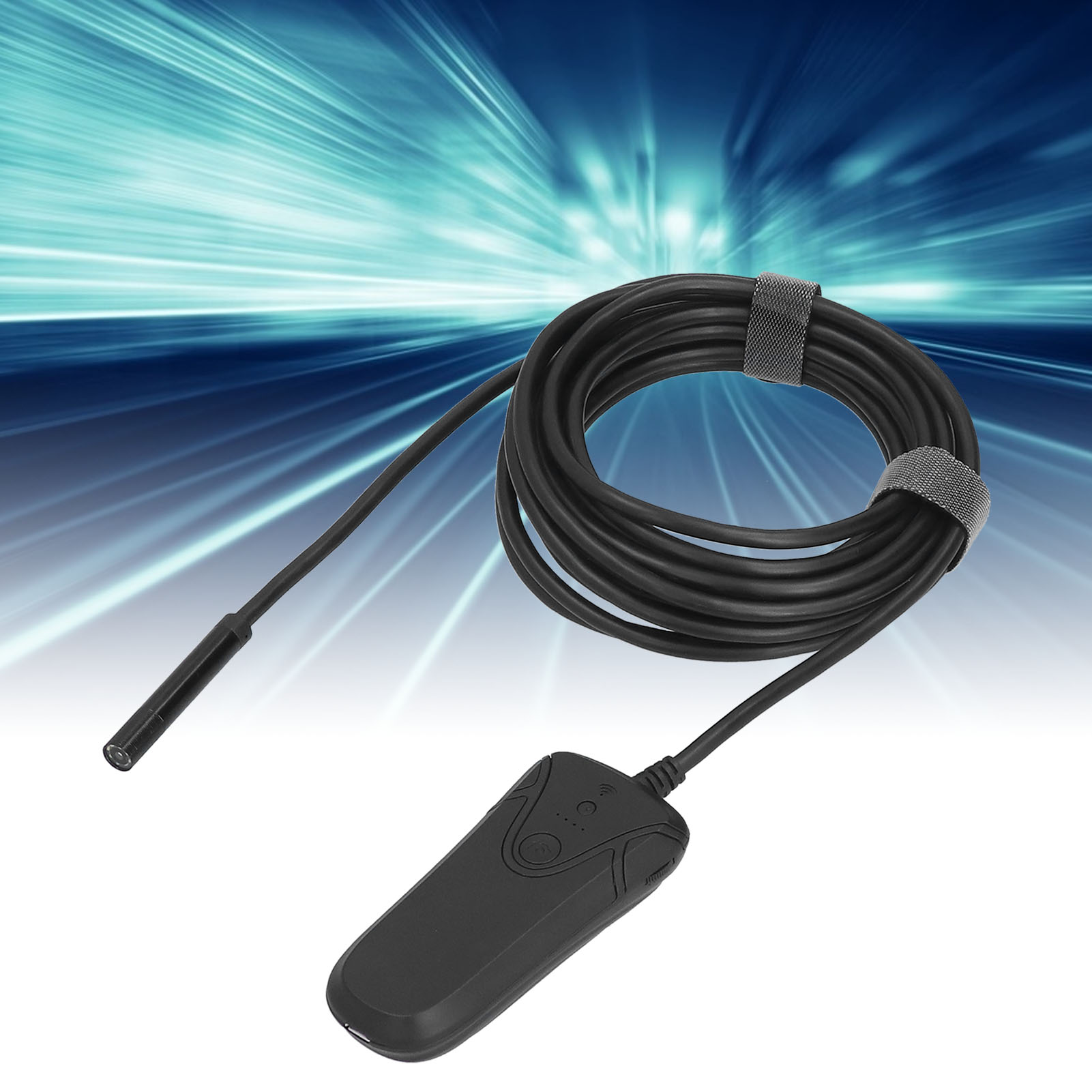 Hochauflösendes Drahtloses Wlan-mobilendoskop, Endoskop Für Die Reparatur Von Kfz-rohrleitungen, Industrieendoskop, 5 M Starres Kabel