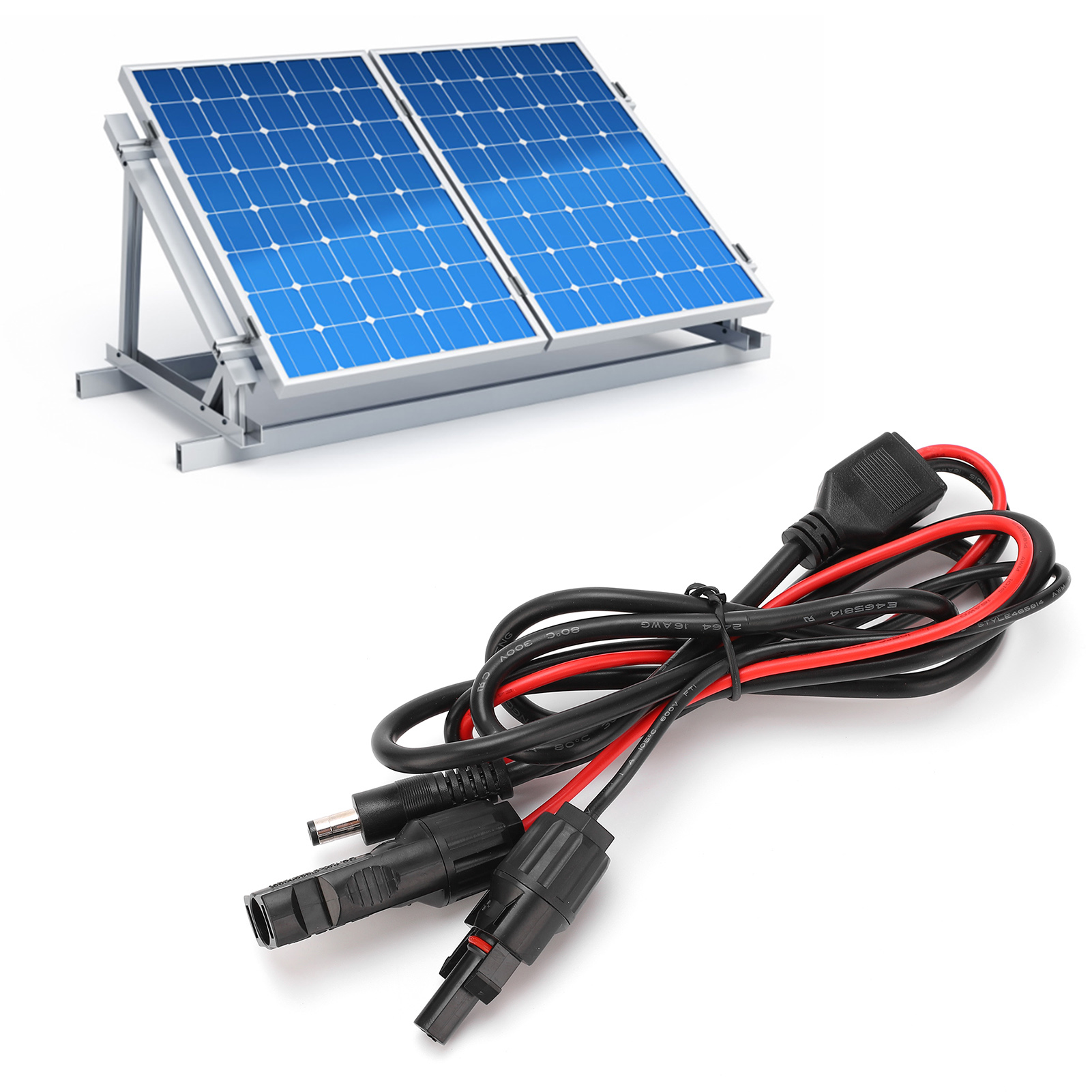 Mc4 Zu Dc5521 Solar-photovoltaik-stromkabel, 300v.
