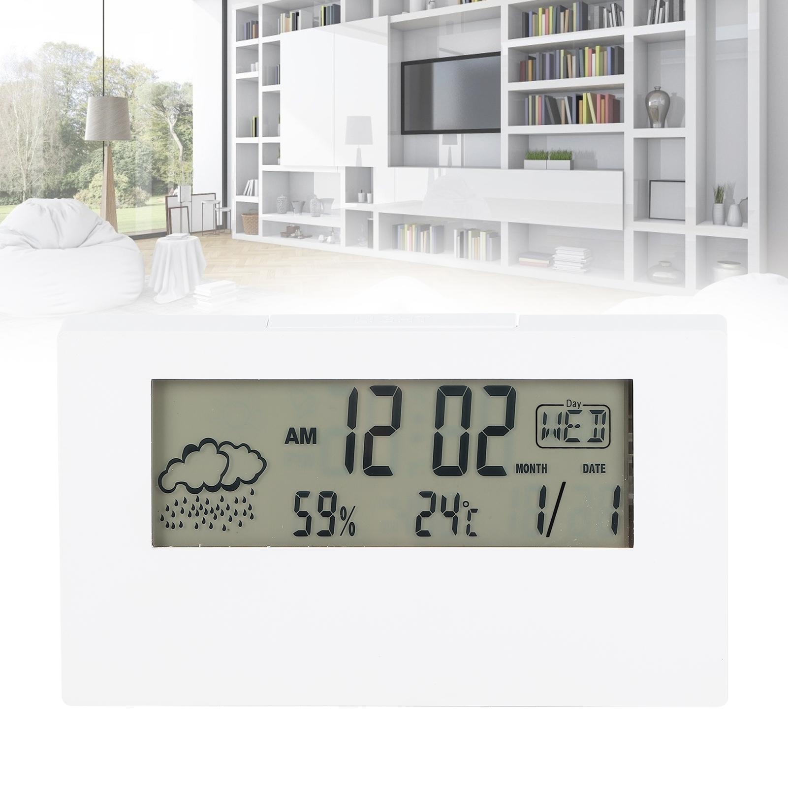 Hochpräzises, Wandmontiertes Elektronisches Hygrometer Und Thermometer Für Den Heimgebrauch, Ideal Für Babyzimmer.