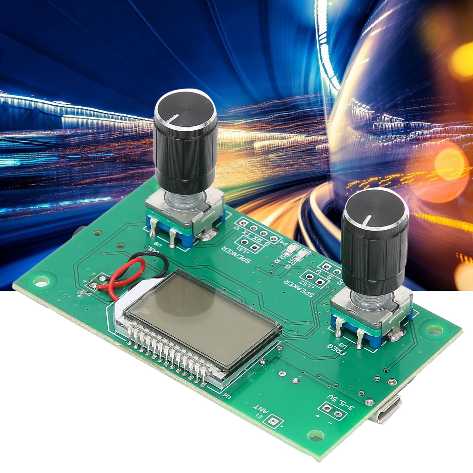 Fm-empfängermodul, 87–108 Mhz Stereo-ausgang, Diy-empfänger Für Drahtloses Campus-audio-streaming