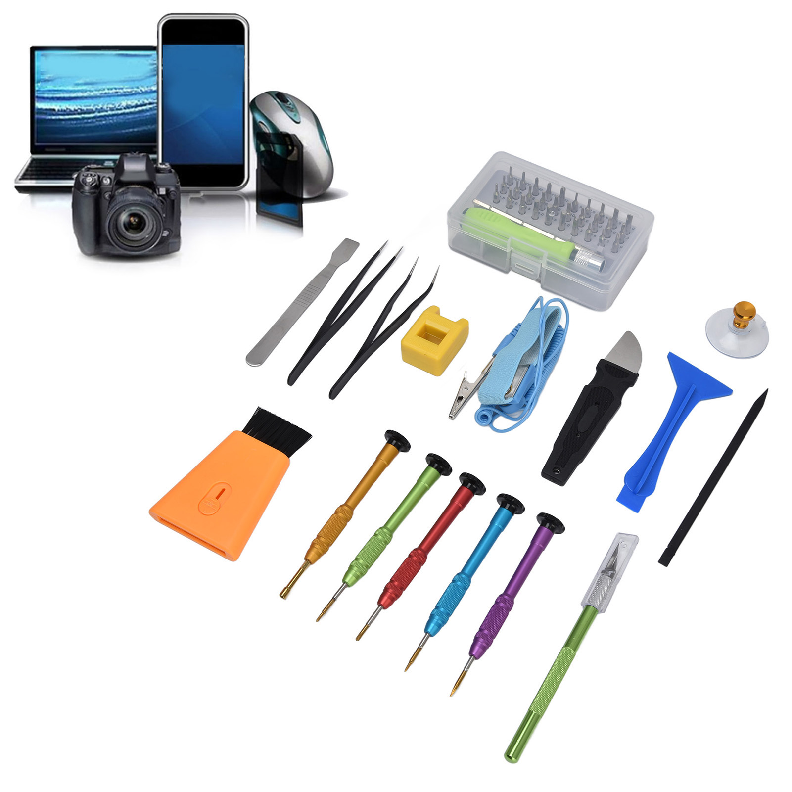 Komplettes Schraubendreher- Und Reparaturwerkzeugset, Bst-116 Multifunktionsschraubendreher-set