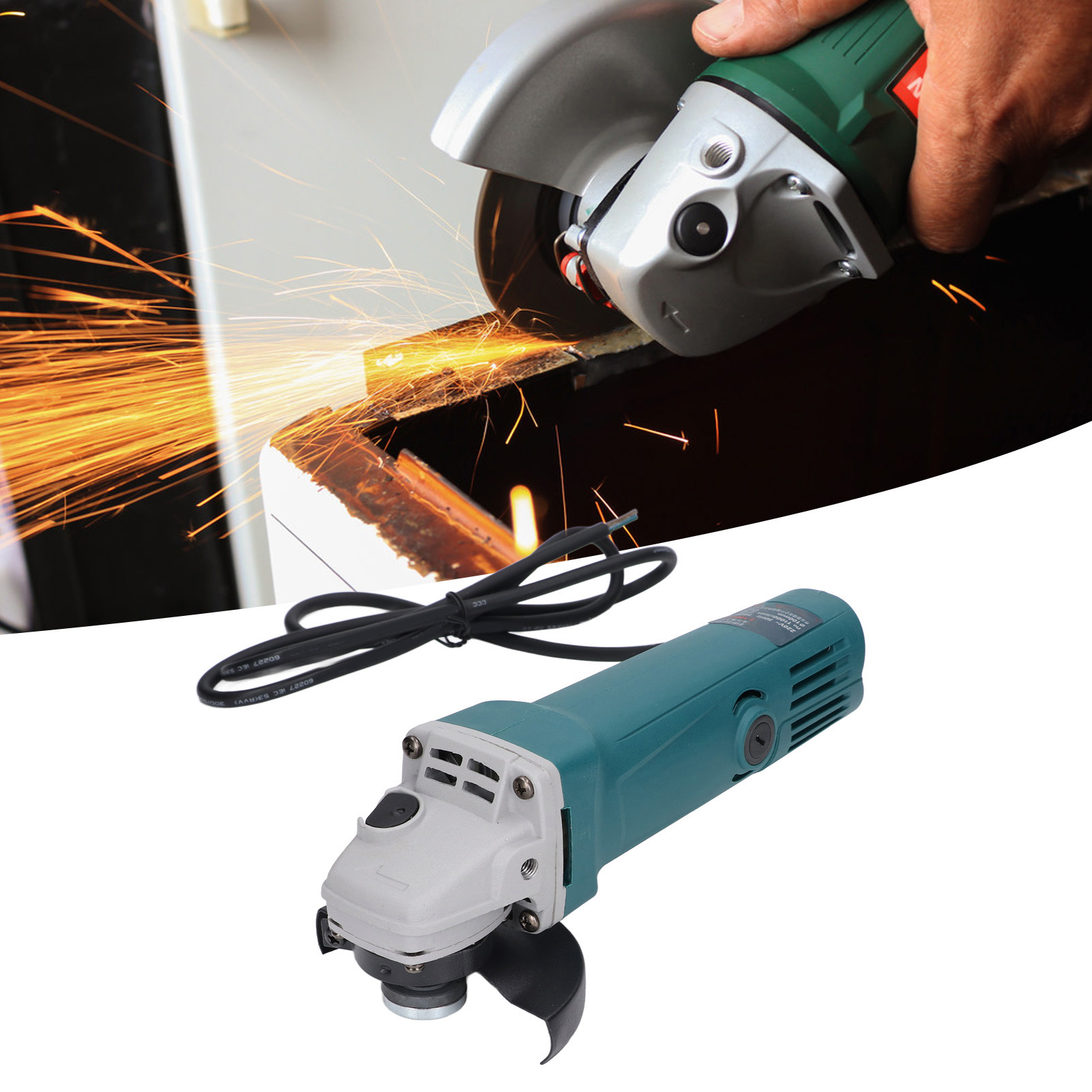 220-v-elektro-winkelschleifer 3-100c-3, Polierer, 100-mm-scheibe (4 Zoll), 980 W