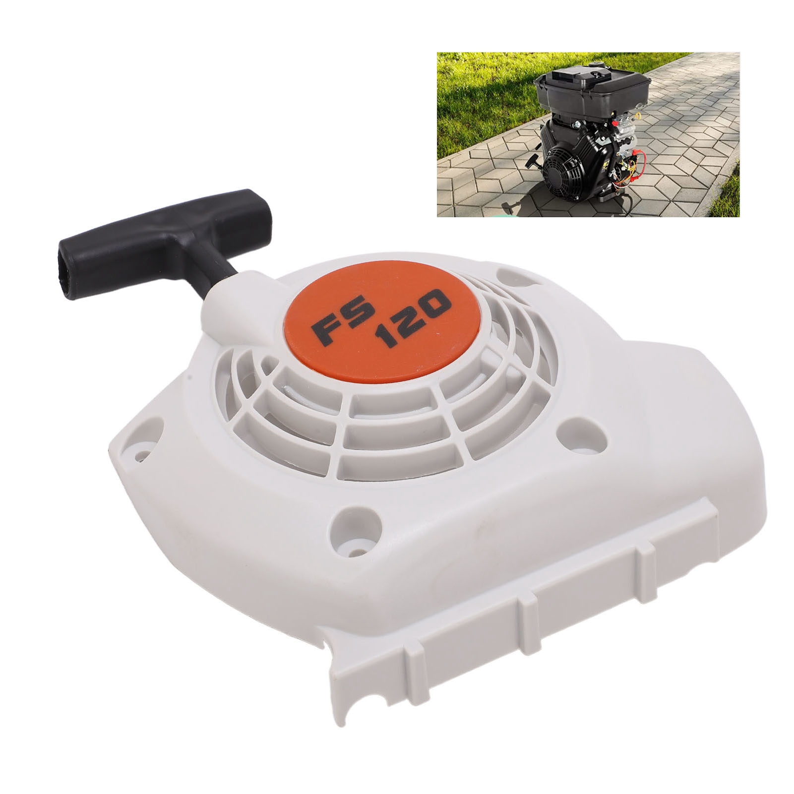 Seilzugstarter Mit Griff, Seilzug Und Ratschensatz Für Stihl Fs120 Fs200 Fs250 Rückstoßstarterspitzen.