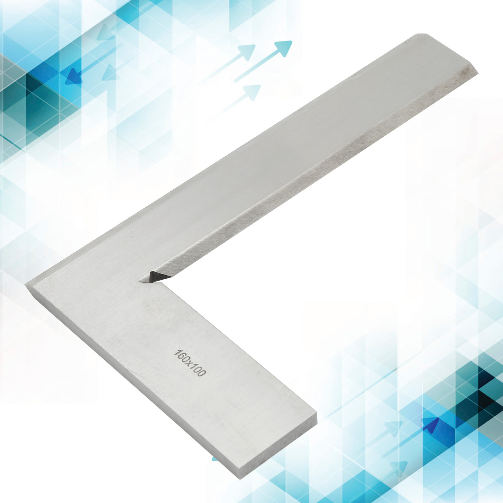 Rechtwinkliges Lineal (160 X 100 Mm) Mit Messerkante, 90 Grad