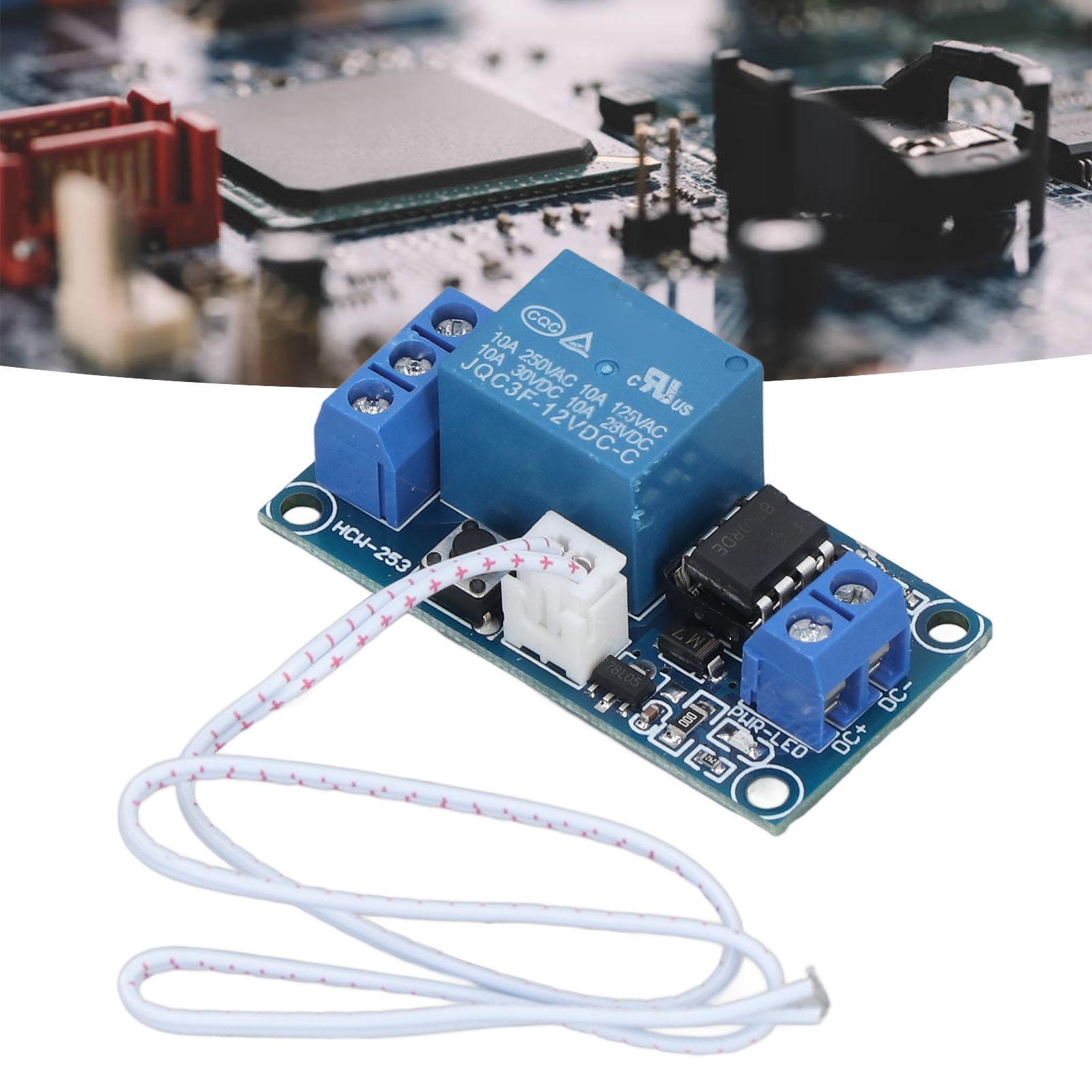 Selbstverriegelndes Bistabiles Relaismodul, Ein-/ausschalten Per Knopfdruck, Mikrocontrollergesteuert, 12 V