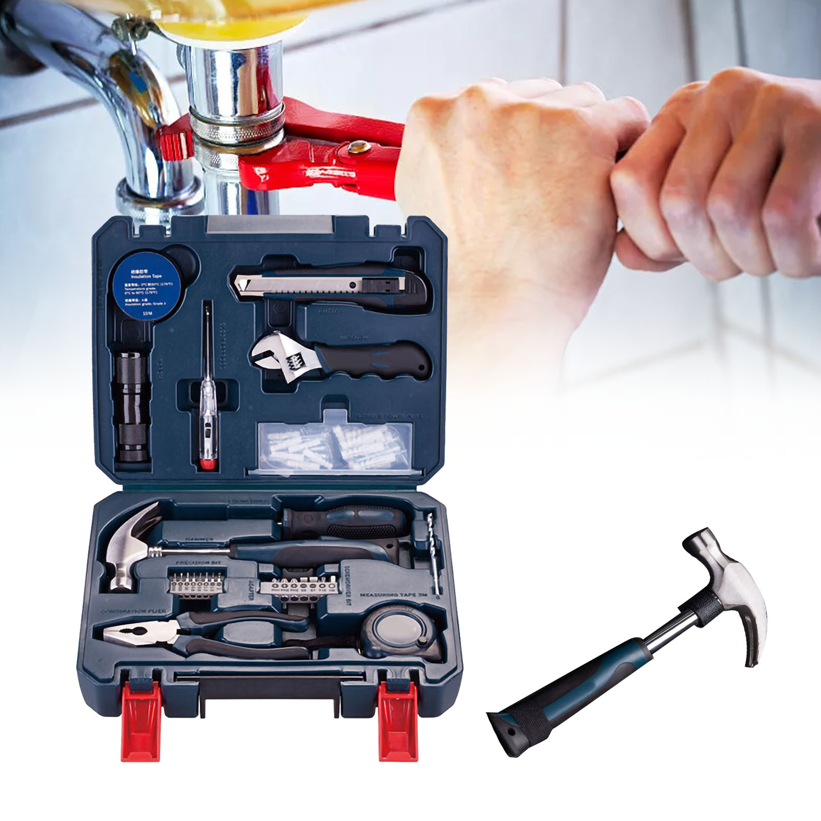 Bosch Home Multifunktionswerkzeugset, Inklusive Zangen Und Schrauben, 66-teilig