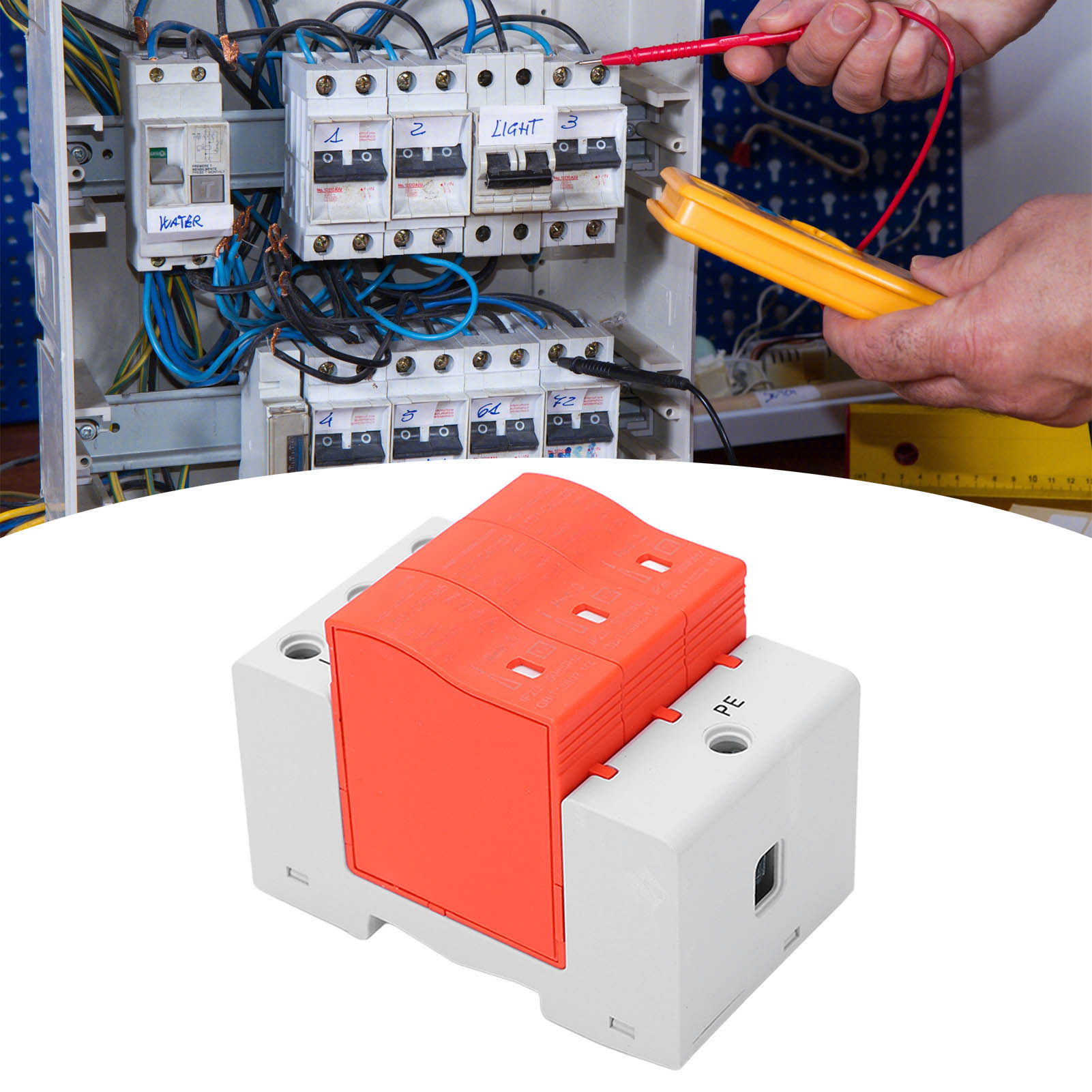 Ltd1-c40 Überspannungsschutz Für Den Hausgebrauch, 385 V Ac, 20-40 Ka, 3-polig