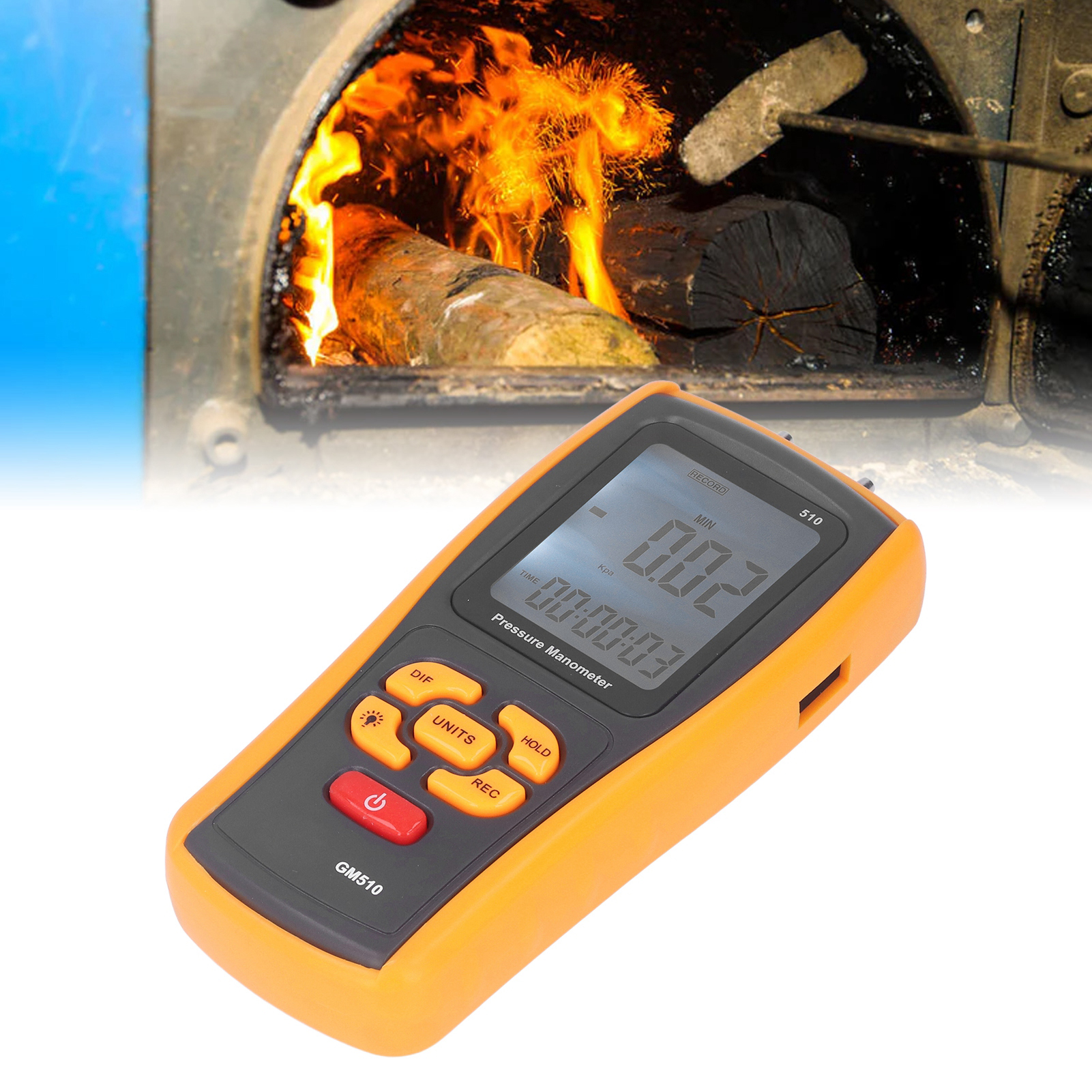 Gm510 Tragbares Digitales Differenzdruckmessgerät