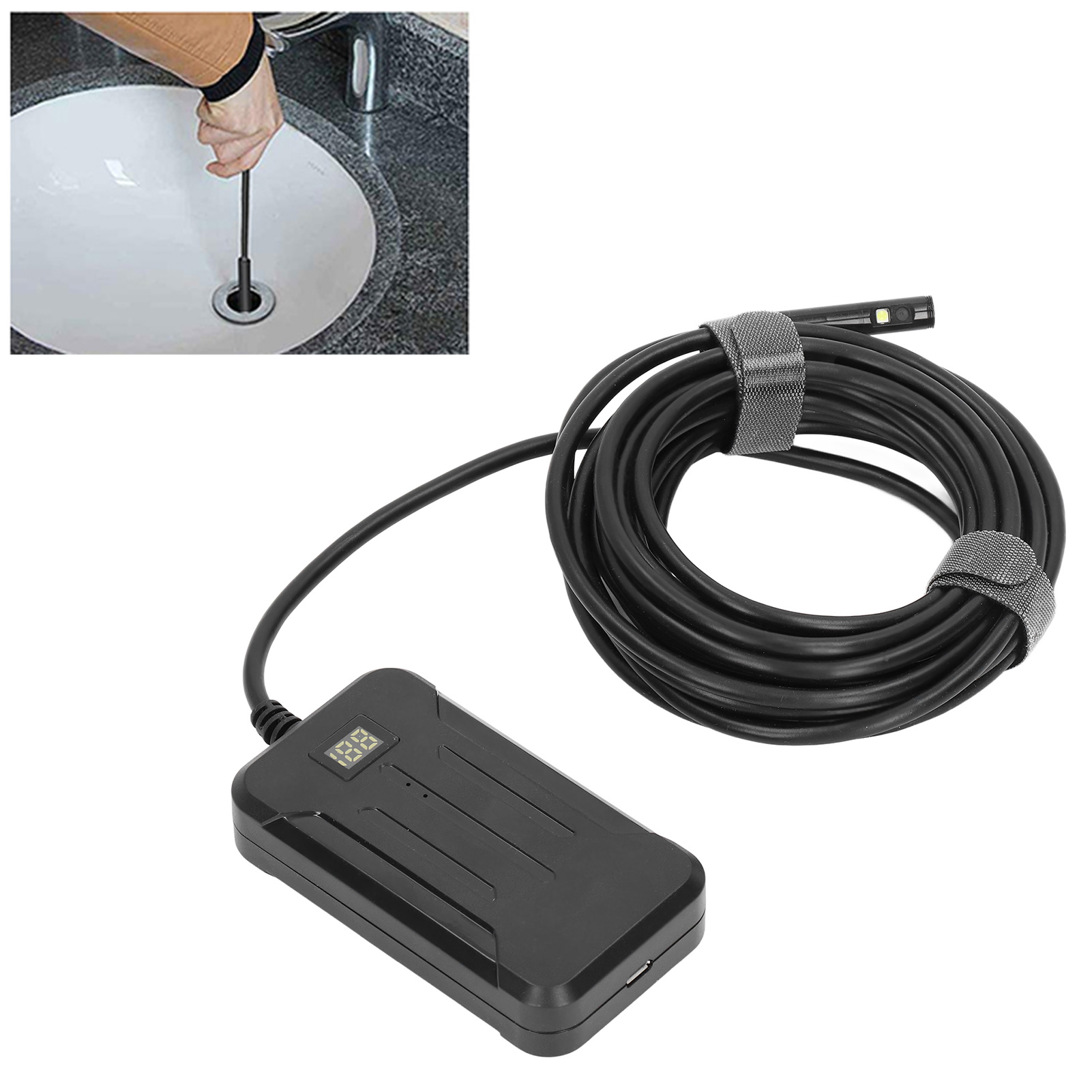 F300 Industrie-endoskop Mit Zwei Objektiven, 1080p-unterwasserkamera, Wlan-endoskop