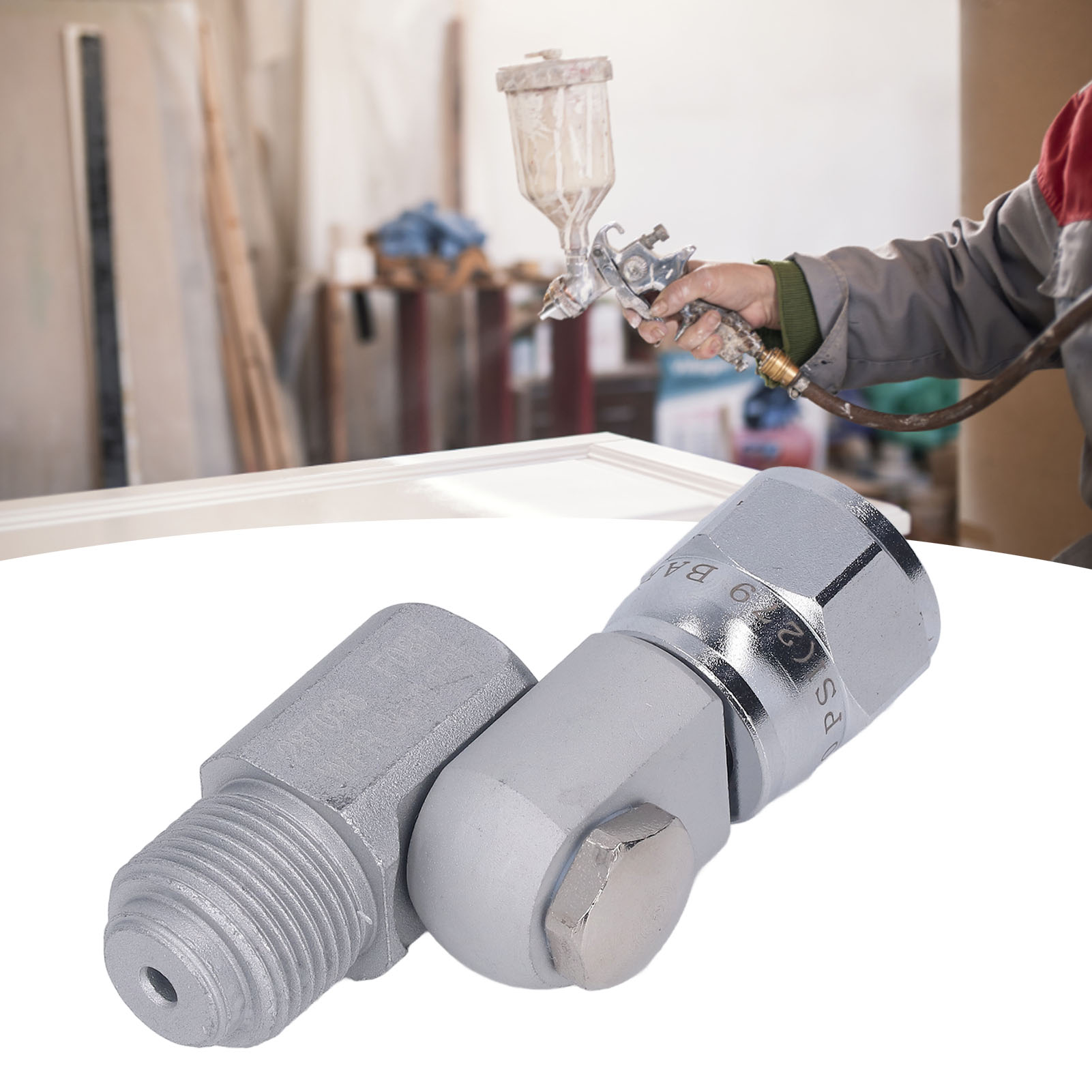 Ventiladapter 287036, 7/8-zoll-gewinde, 360°-drehung, Drehgelenk Für Titan Wagner Airless-farbspritzpistole