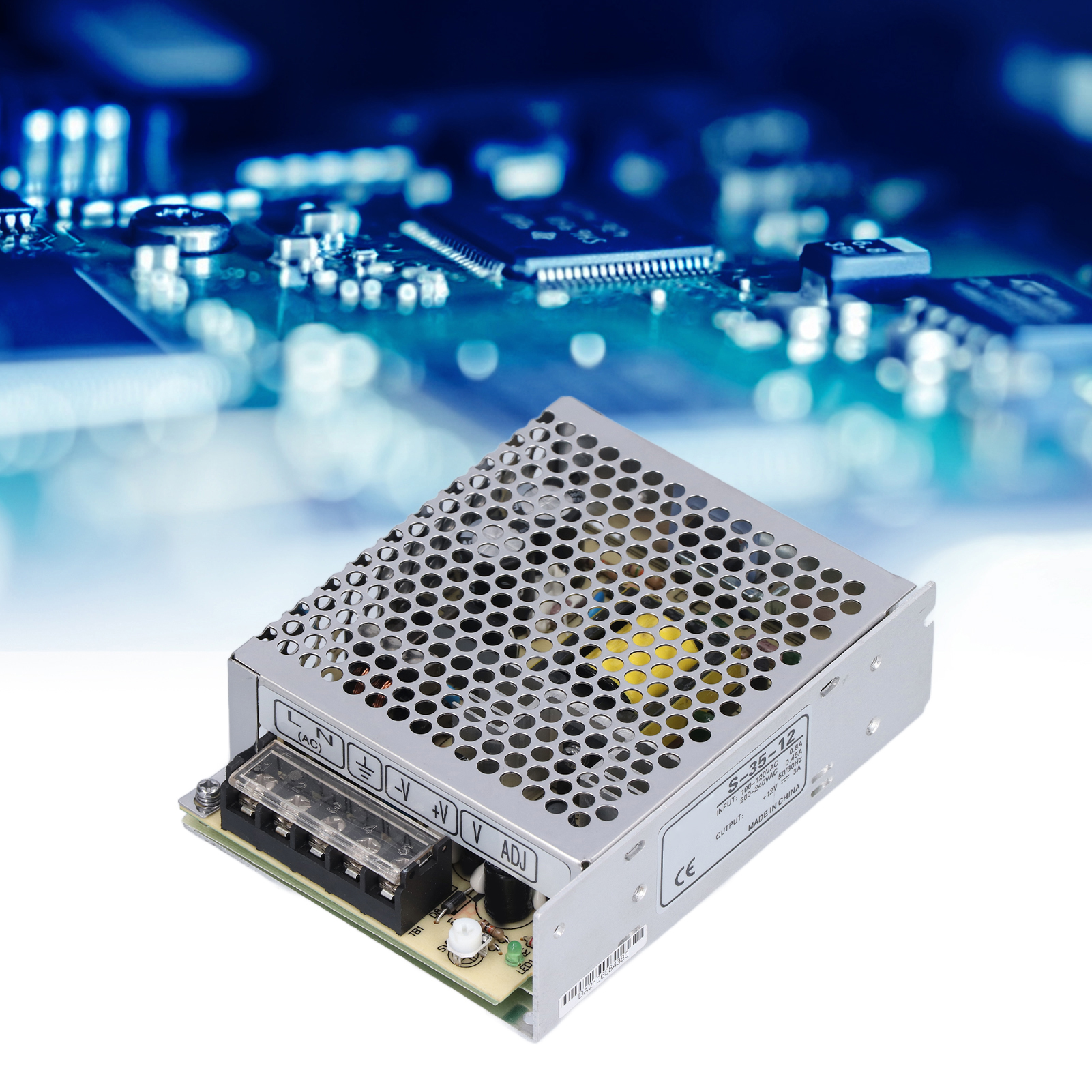 Berm Dc-netzteil Für Led-streifen Mit 110v/220v-transformator S-35-12