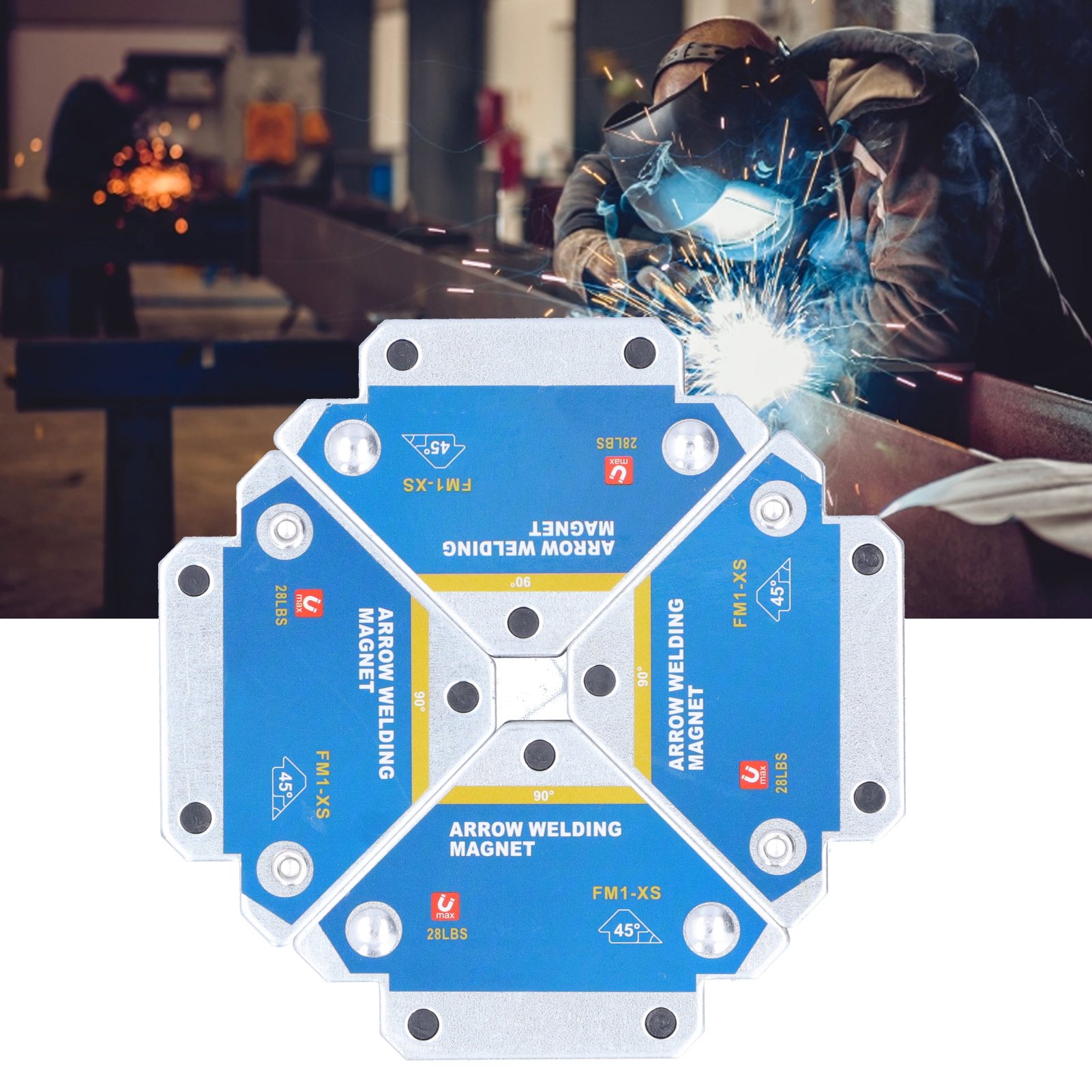 Fm1-xs Magnetischer Schweißpositionierer, Erdungsvorrichtung Für Schweißmagnete, Magnetische Befestigung Für Elektrische Schweißgeräte