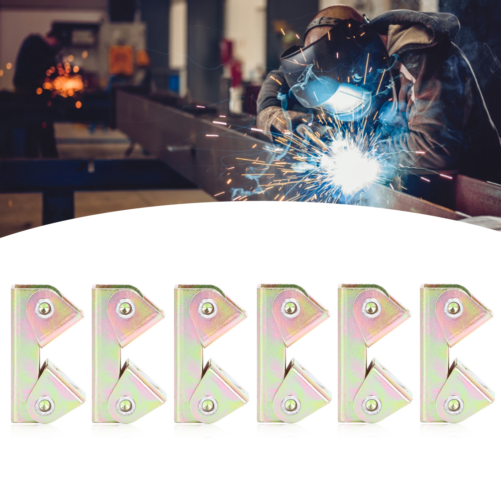 Schweißklemme Aus Edelstahl, Verstellbares Magnetisches V-förmiges Handwerkzeug