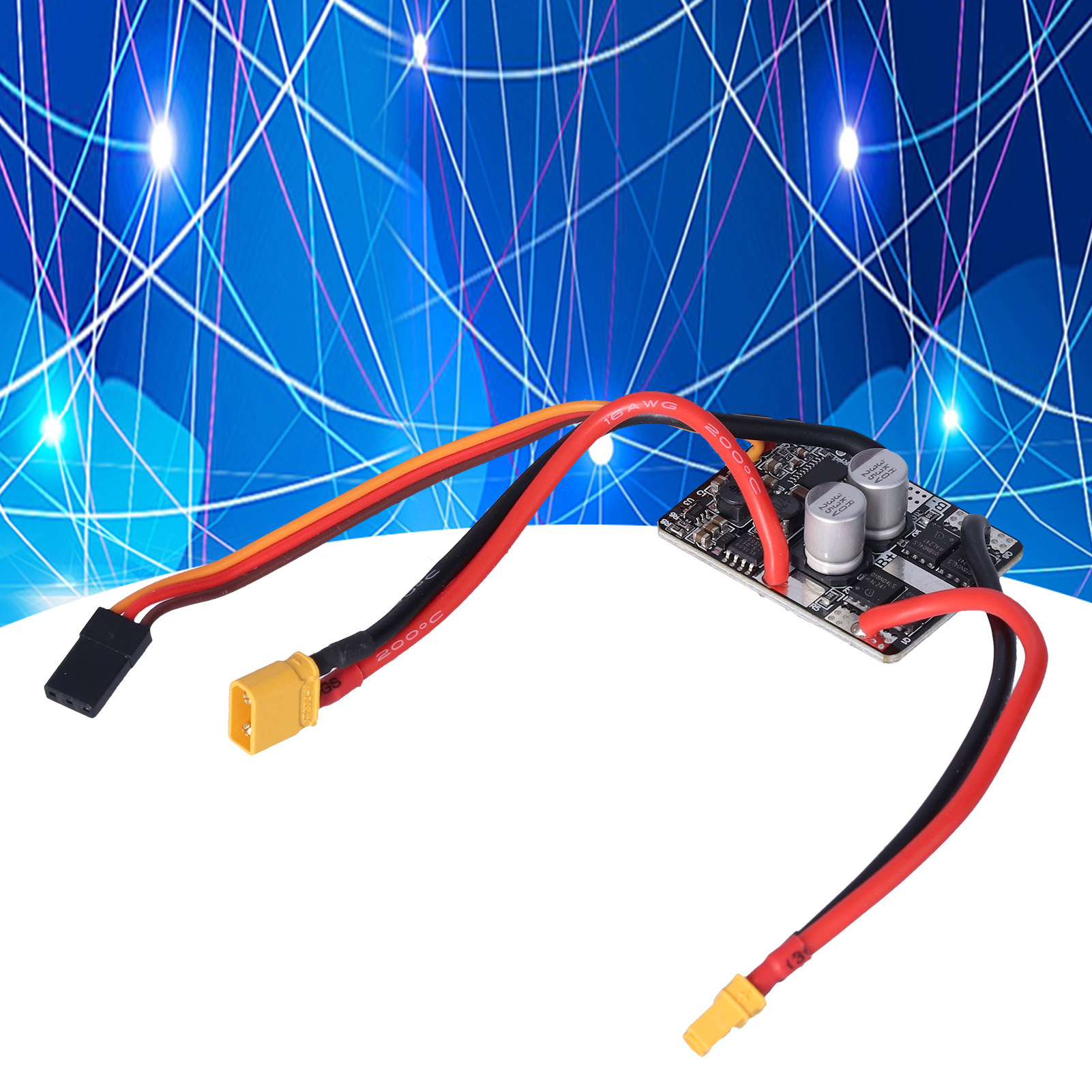 Apo-sa Mini-esc Universal-leistungsregler 7v Bis 24v Mit 15a Strombegrenzung