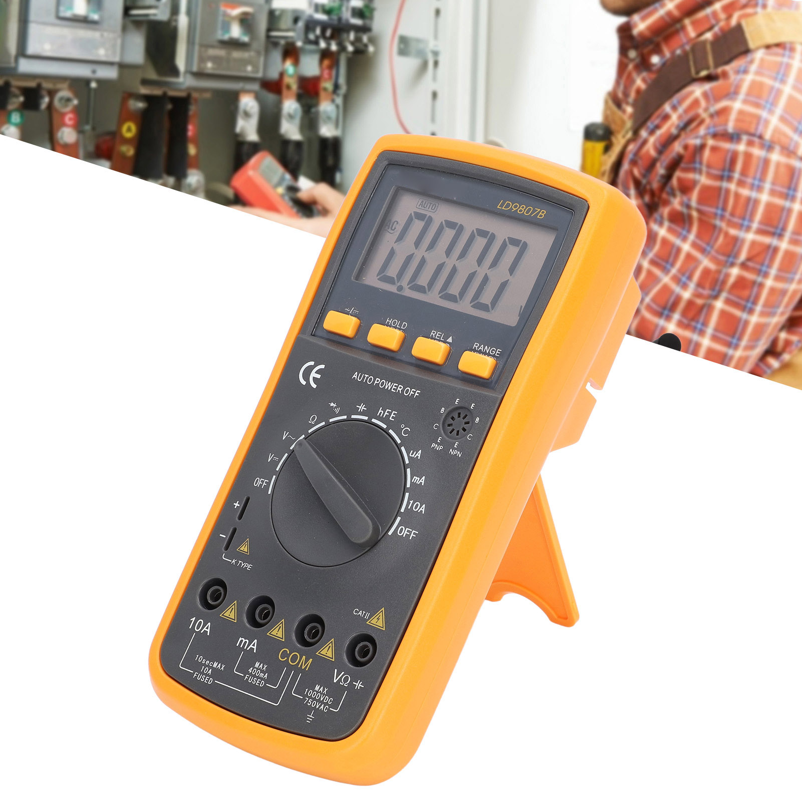 Ld9807b Digitalmultimeter, Hochpräzises Elektrisches Messgerät, Mess- Und Reparaturwerkzeug