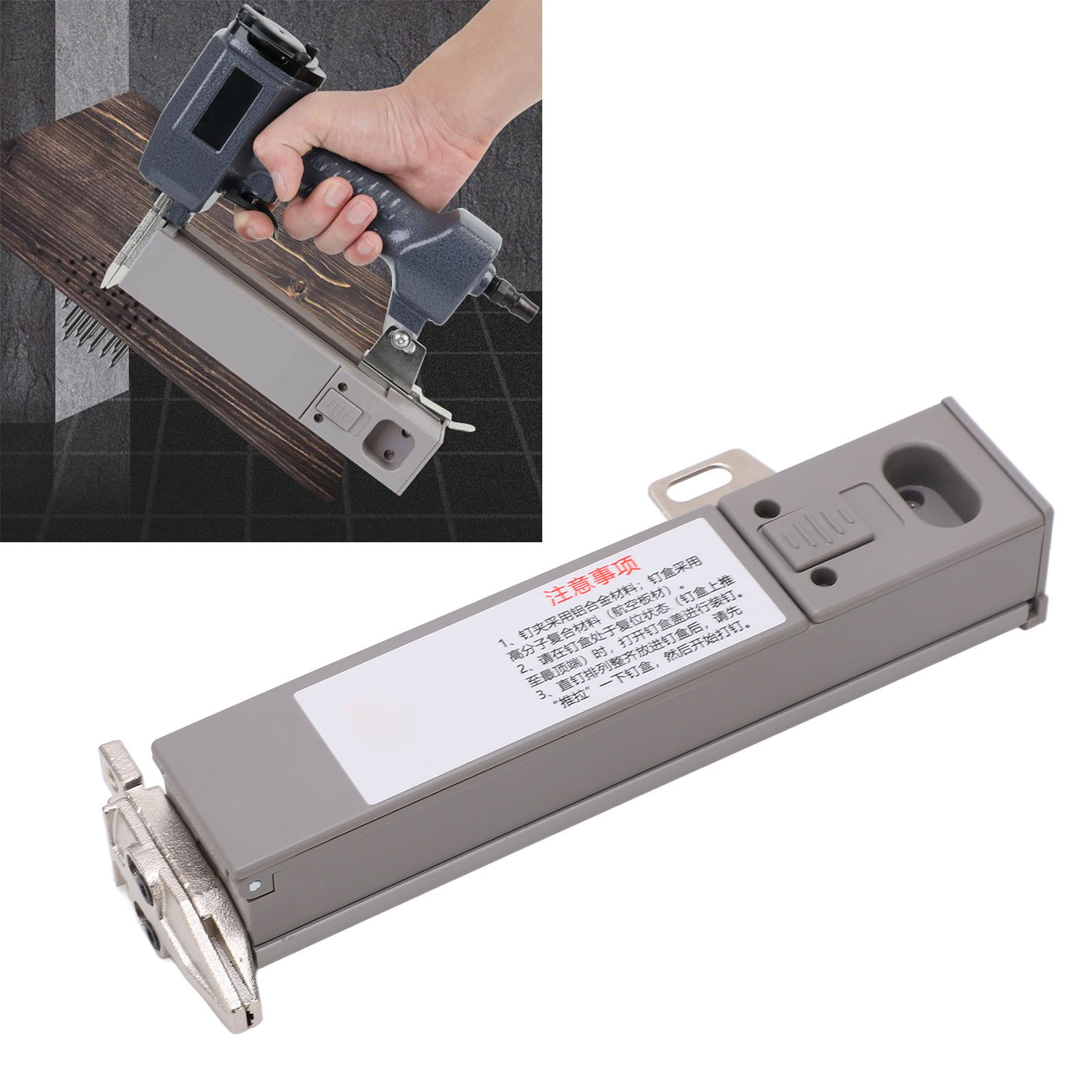 Pneumatischer Dauernagler, Geradnagler F30, Stahlnägel