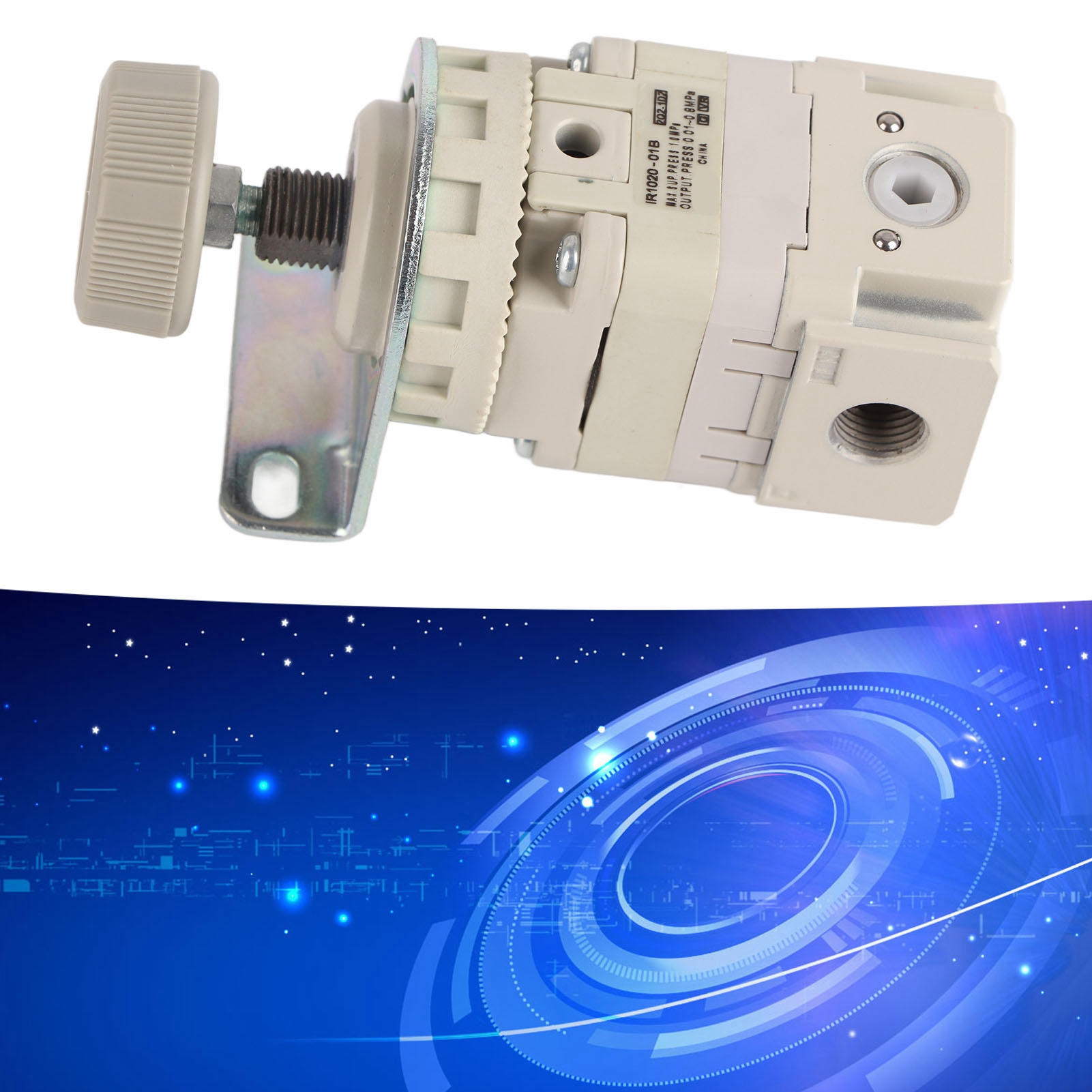 Ir1020-01b Smc-typ Pneumatisches Druckluft-druckminderungsventil, Präzisions-gasdruckregelventil