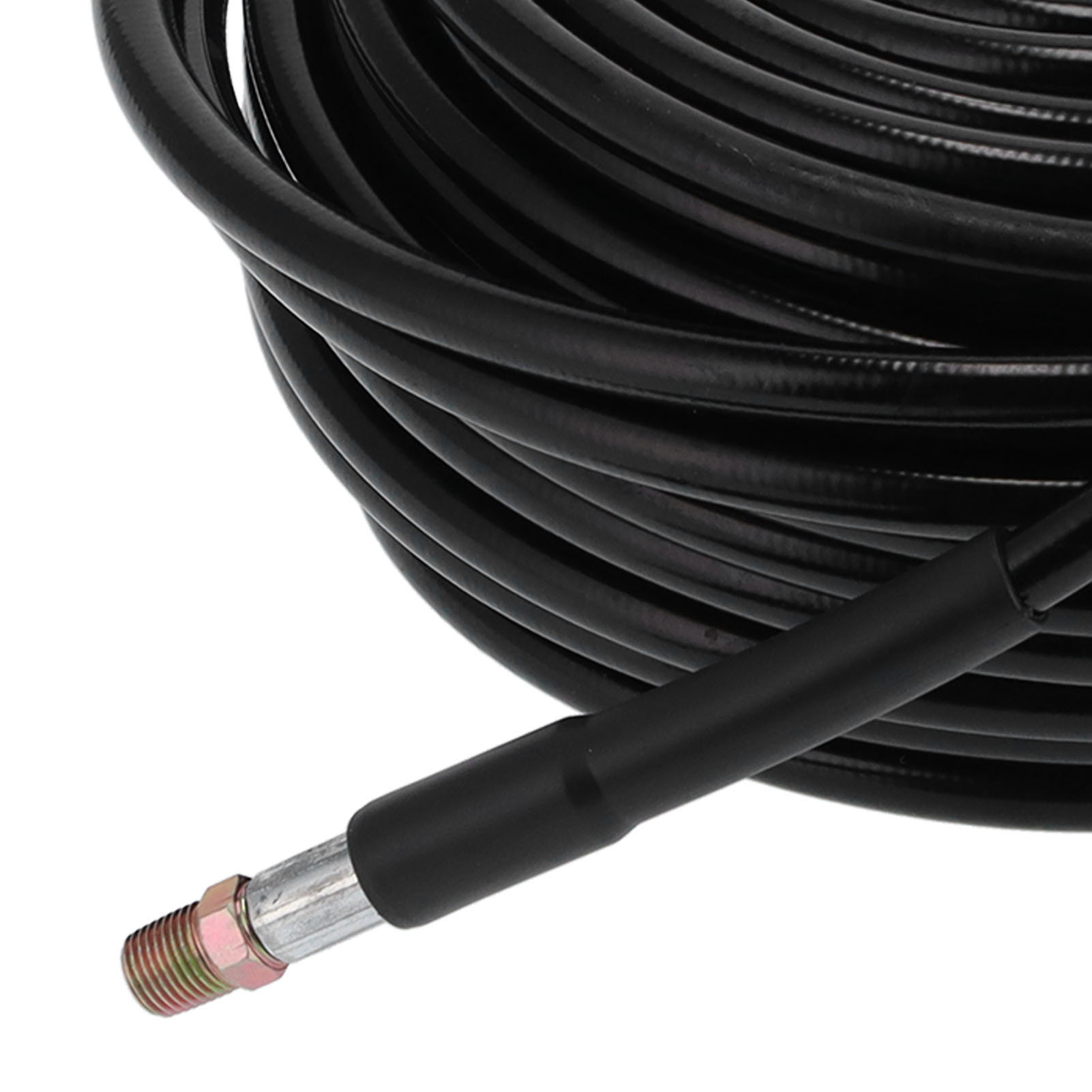 Abflussreinigungsset Für Hochdruckreiniger – 30 M Schlauch, 1/4"-npt-gewinde, Drehbare Reinigungsdüse Mit Druckknopf, 4,0- Und 4,5-zoll-öffnung, 5800 Psi Druck