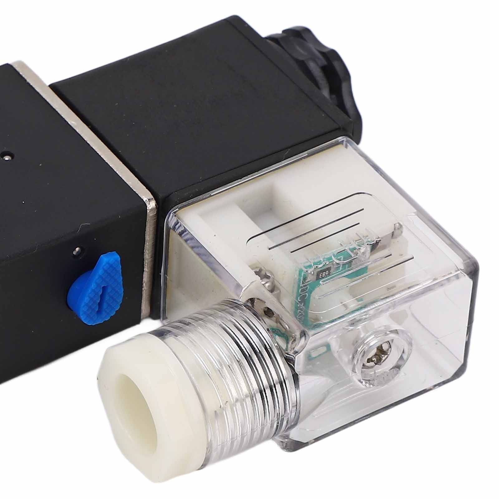 Standard-magnetventil 4v210-08, Pneumatisch/elektrisch, 5-wege, 2-positionen-steuerung, 24 V Dc