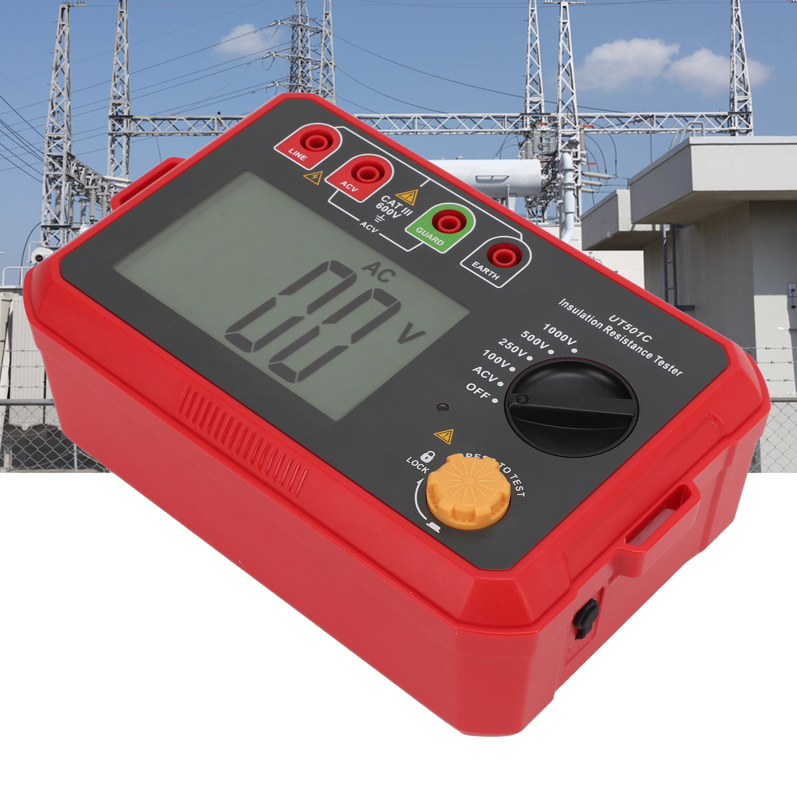 Ut501c Isolationswiderstandsmessgerät, Elektronisches Isolationsmessgerät, Fehlerstromdetektor