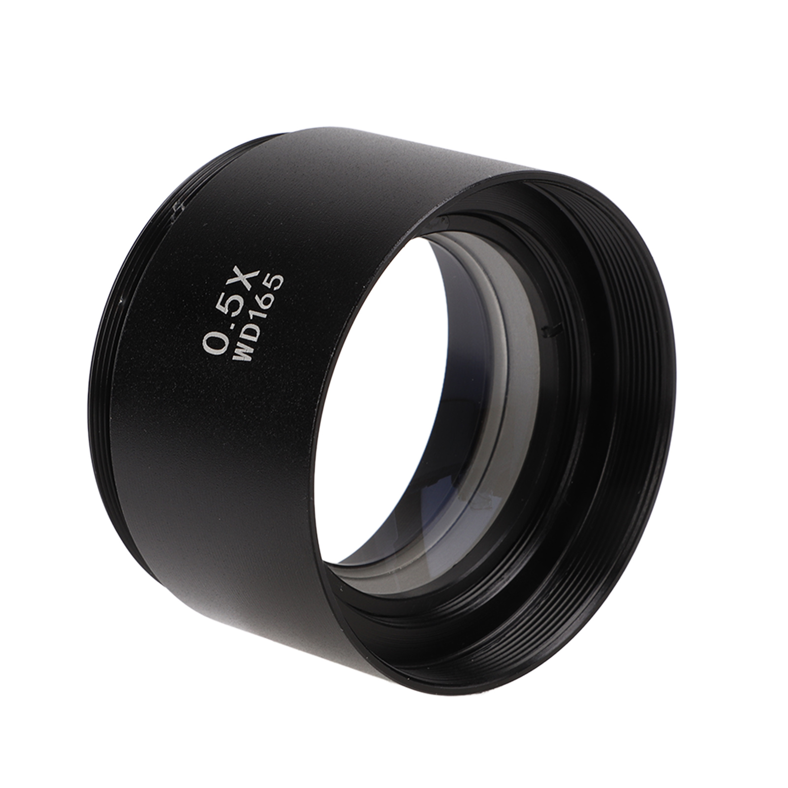 Hilfsobjektiv Mit 48-mm-gewinde Für Stereozoommikroskope Verwendet In 0,5x-trinokularmikroskopen.