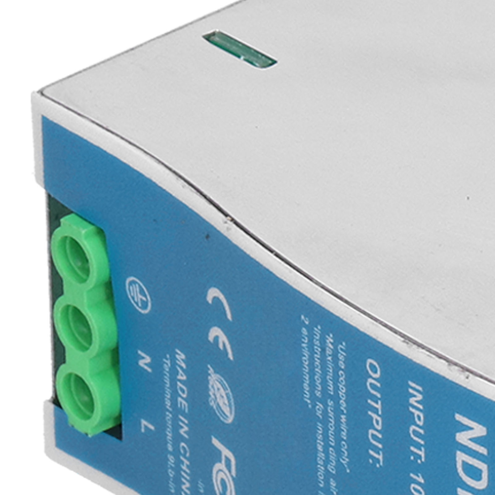 Ndr-120-12 Schaltnetzteil, Gleichstromausgang, Kompakte Din-schienenbauform, 100–240 V Wechselstrom