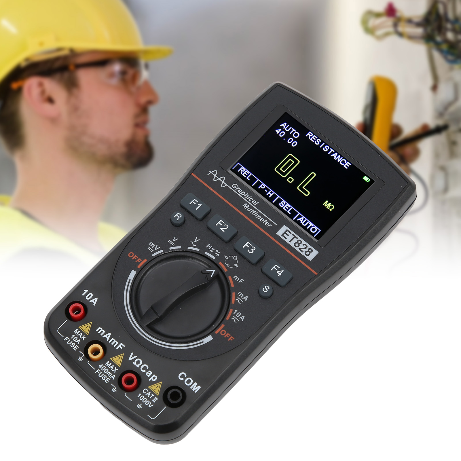 Et828 Oszilloskop-multimeter 2,5 Msps 1 Mhz (2 In 1)