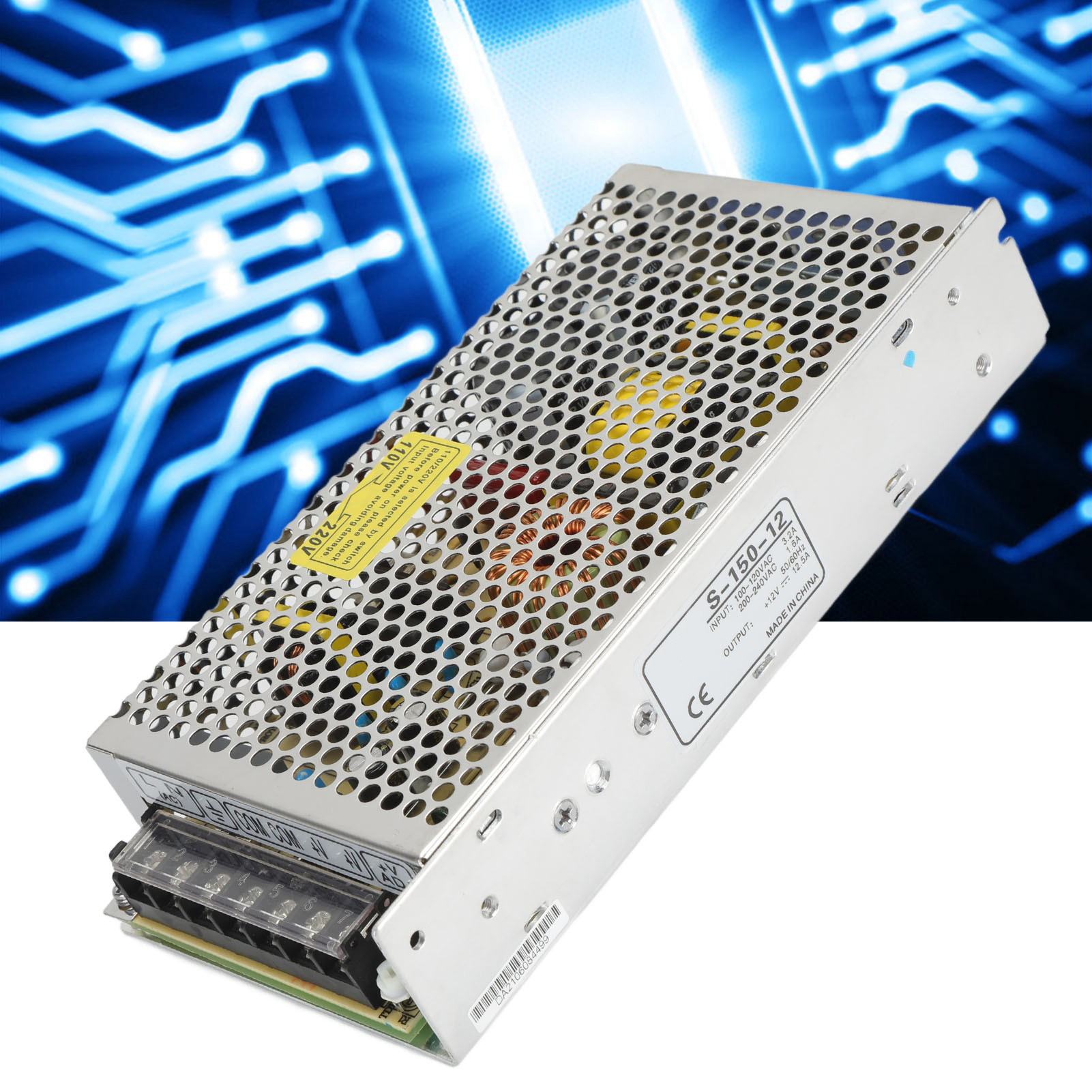 Berm Led-netzteil 100–120 V, 200–240 V Für Überwachungskameras, 150-w-netzteil, Schaltnetzteil S-150-12