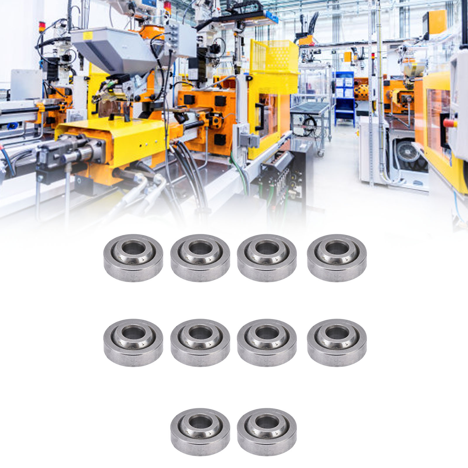 Packung Mit 10 Ge5es-ge20es Rillenkugellagern