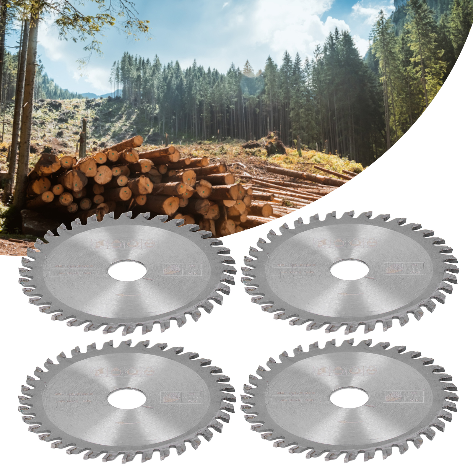 36-zahn-mini-sägeblätter Aus Hartmetall, Verkauft In 4er-packungen
