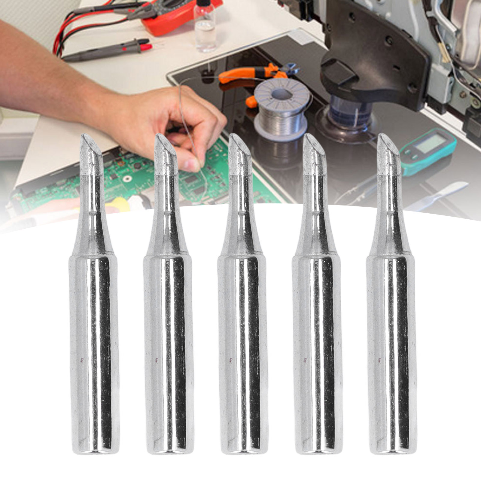 5er-packung Bleifreie Lötspitzen, Serie 900m, Hufeisenform – 3c