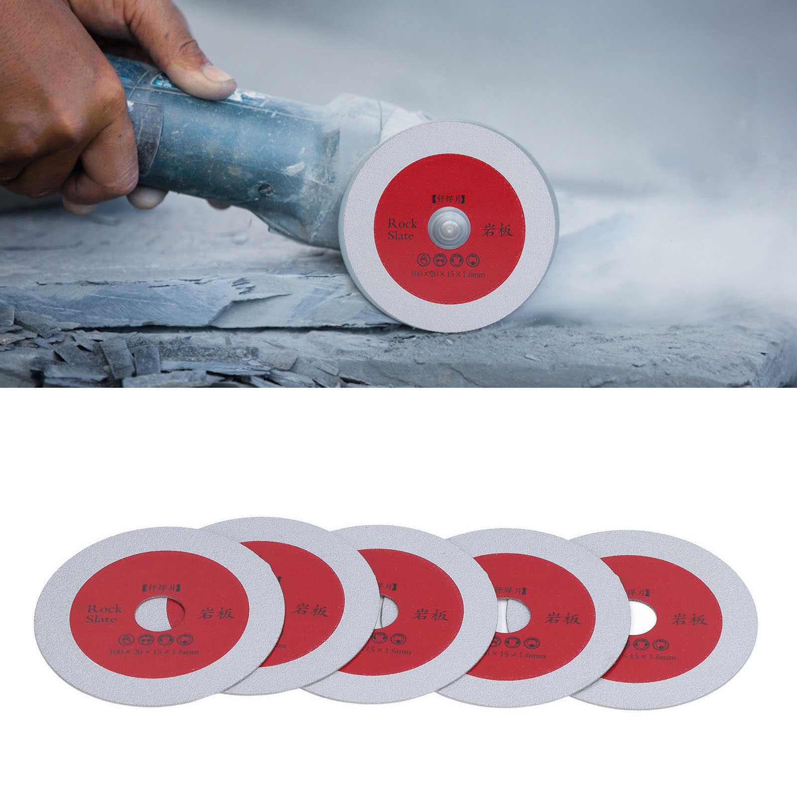 Diamantsägeblätter Zum Schneiden Von Glas, Marmor Und Platten, 10020151,6 Mm, Verkauft In 5er-packungen.