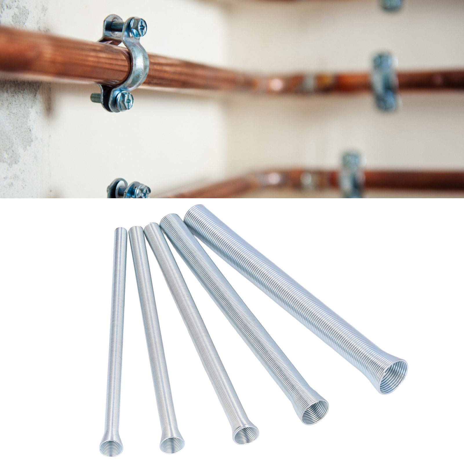 Ersatzteile Für Kupfer-, Aluminium- Und Dünnwandige Stahlrohre, Pvc-drahtbieger, Federrohrbieger, Sanitärwerkzeuge Für 5/8", 1/2", 3/8", 5/16", 1/4".