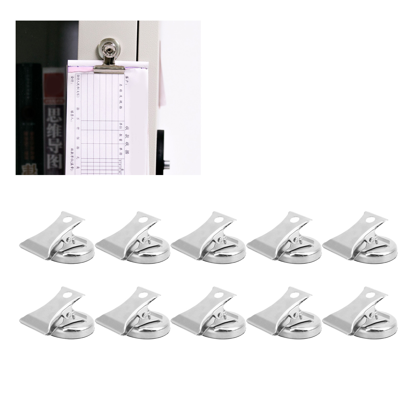 L40 Runder Magnetischer Metallclip In Axtform, 32 Mm, Starker Magnetclip Aus Edelstahl.