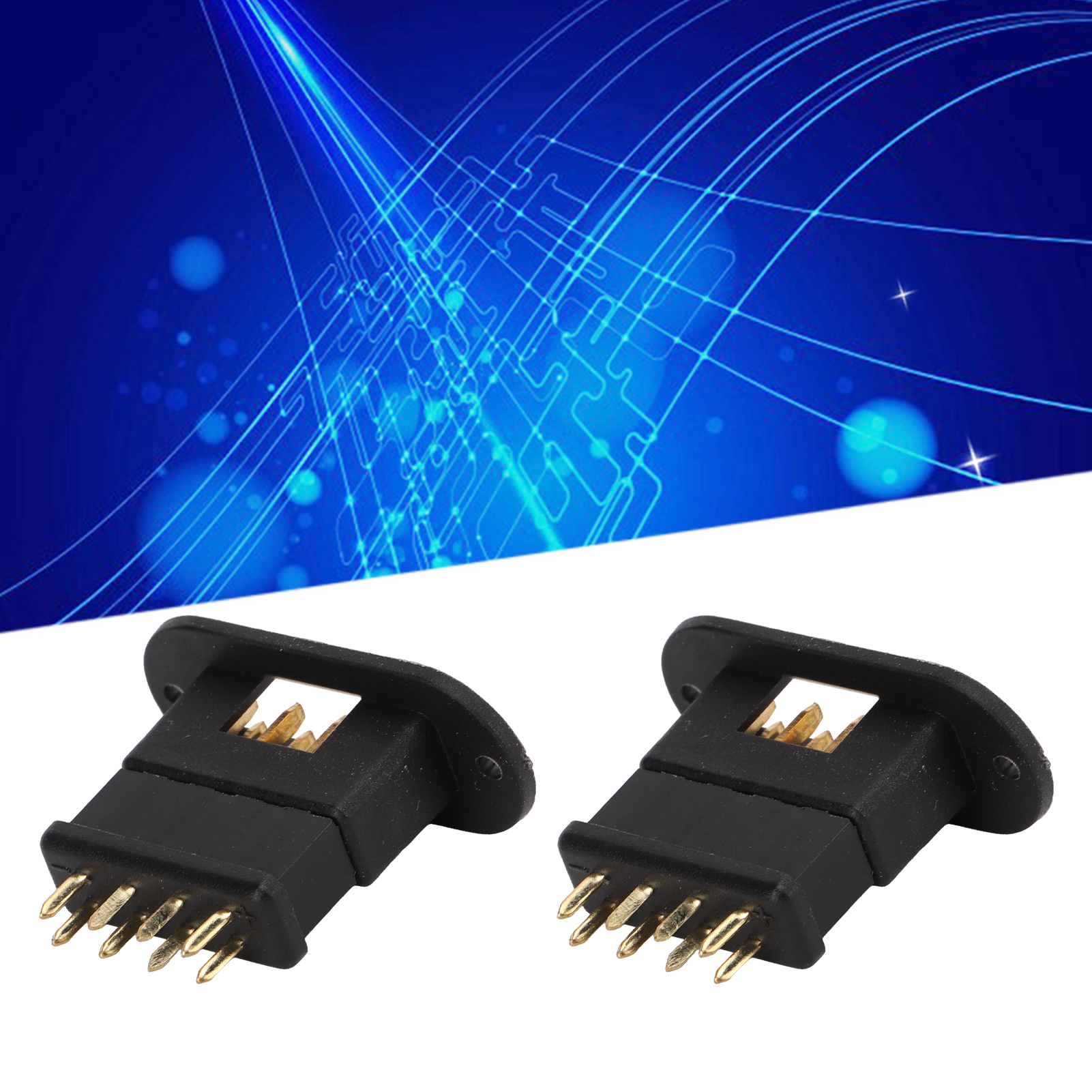 13.050 13.051 Mpx Schwarzer Achteckiger Stecker Aus Reinem Kupfer, Vergoldet, Spritzgegossen, Ladezubehör Für Modellflugzeugbatterien