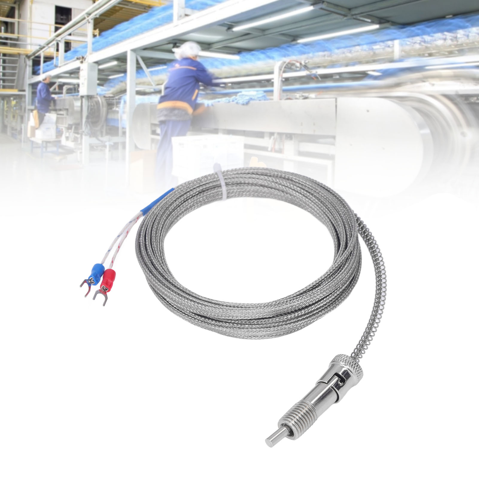 Berm® 5m M12 Typ K Federthermoelement
