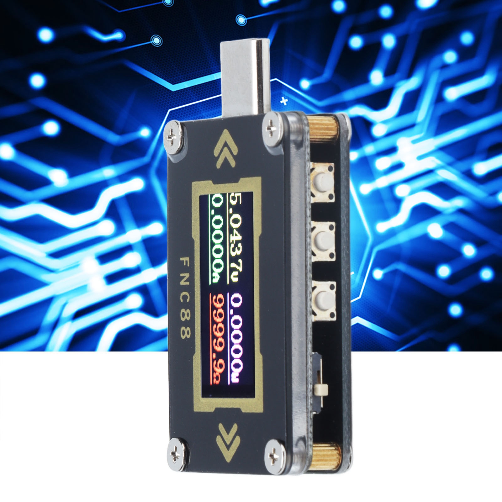 Usb-spannungs- Und Stromprüfer, Typ-c-prüfer, Pd3.0 Pps-protokollprüfer Ohne Usb-schnittstelle.