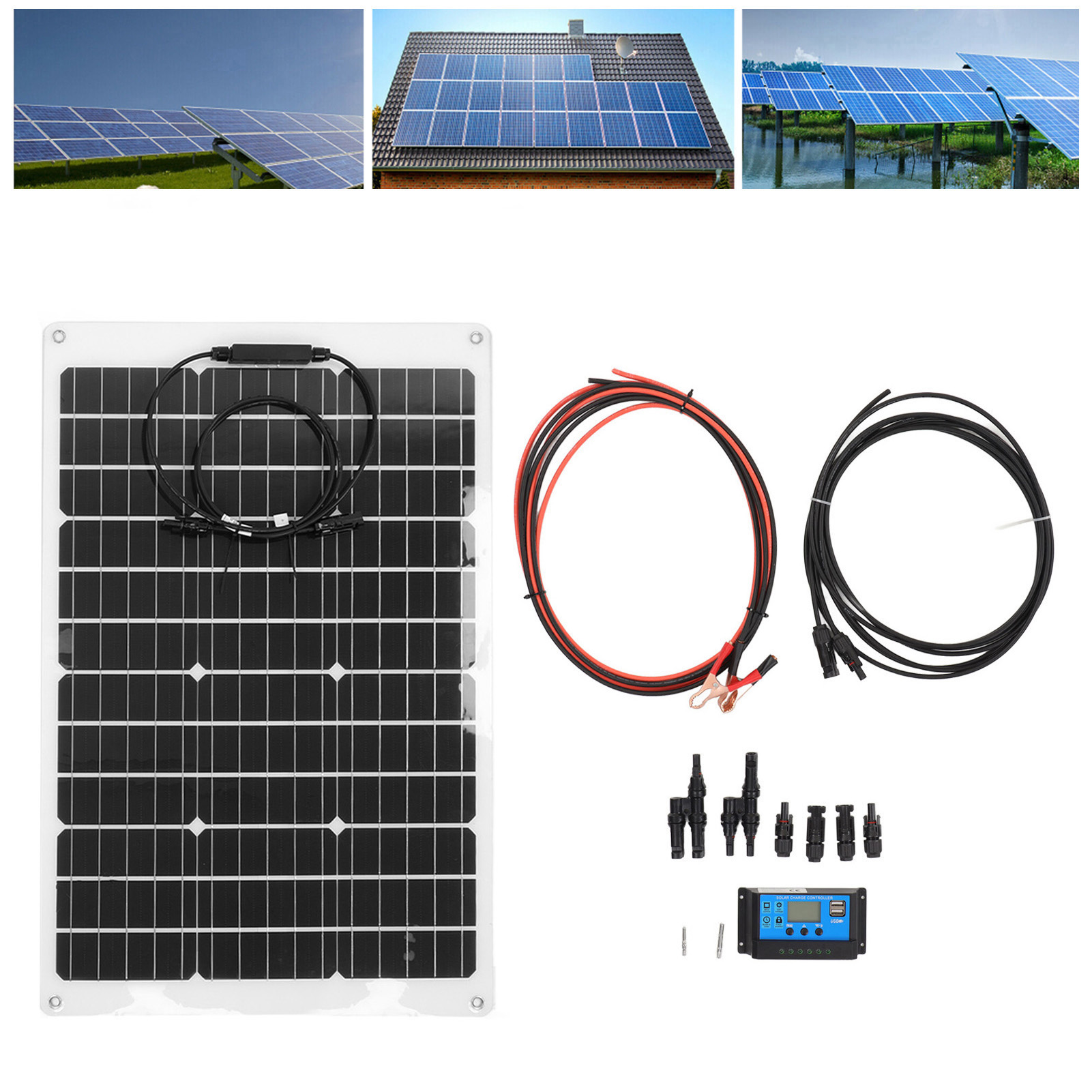 70-w-modulsteuerung Für Flexible Photovoltaiksysteme, Reihen- Und Parallelschaltung