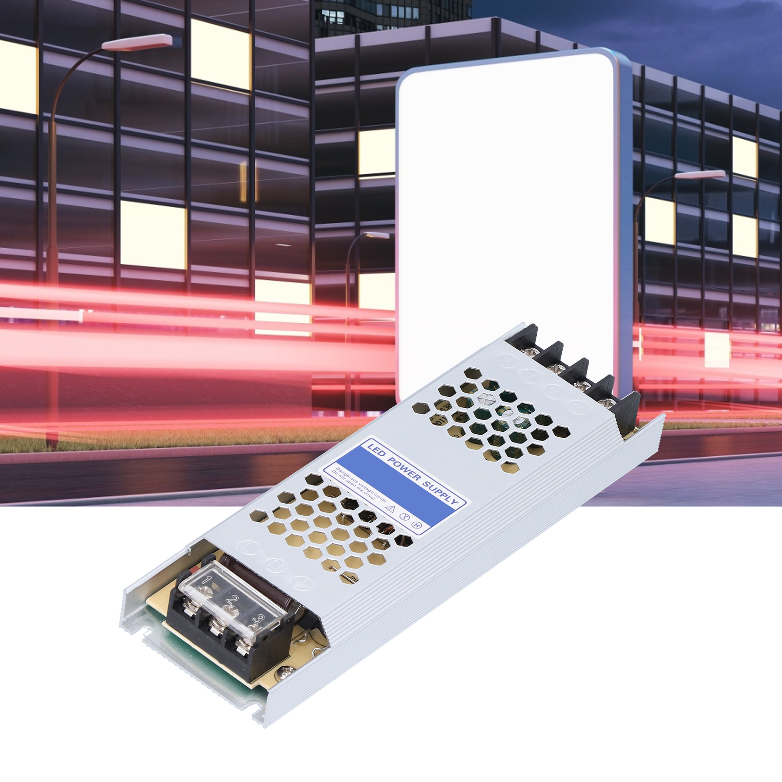 12v/24v 100w Schaltnetzteil Für Ultradünne Led-streifen, Kaskaden-werbeleuchter Wcb-12v-100w