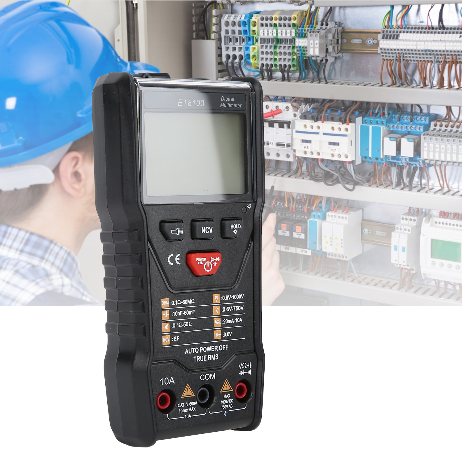 Et8103 Vollintelligente Digitale Multimeter-taschenuhr