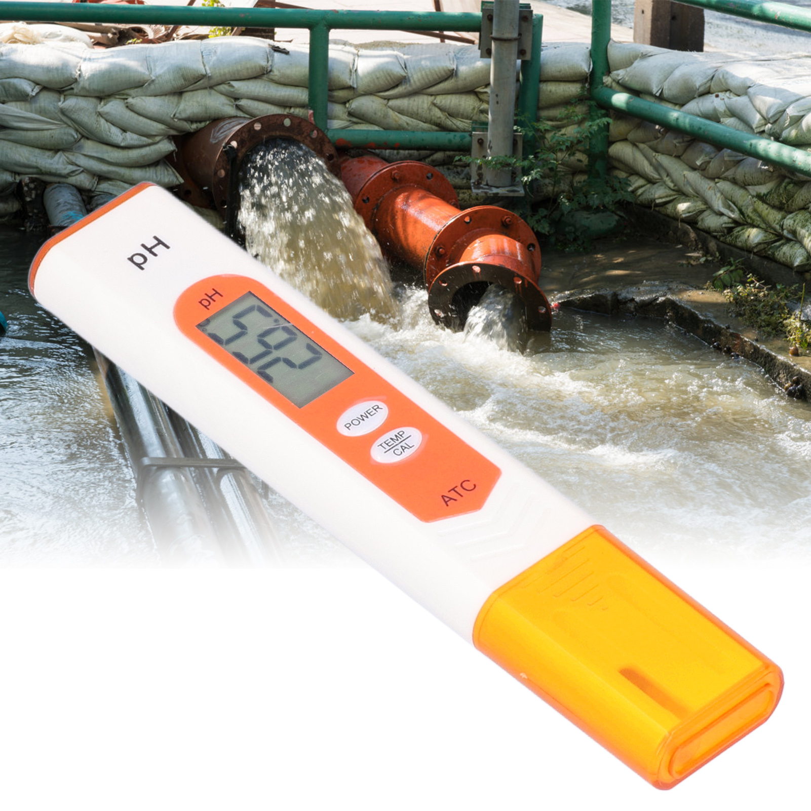 Tragbarer Ph-tester-stift Ph-05 Zur Bestimmung Der Wasserqualität, Des Säure-/basengehalts, Ph-stift