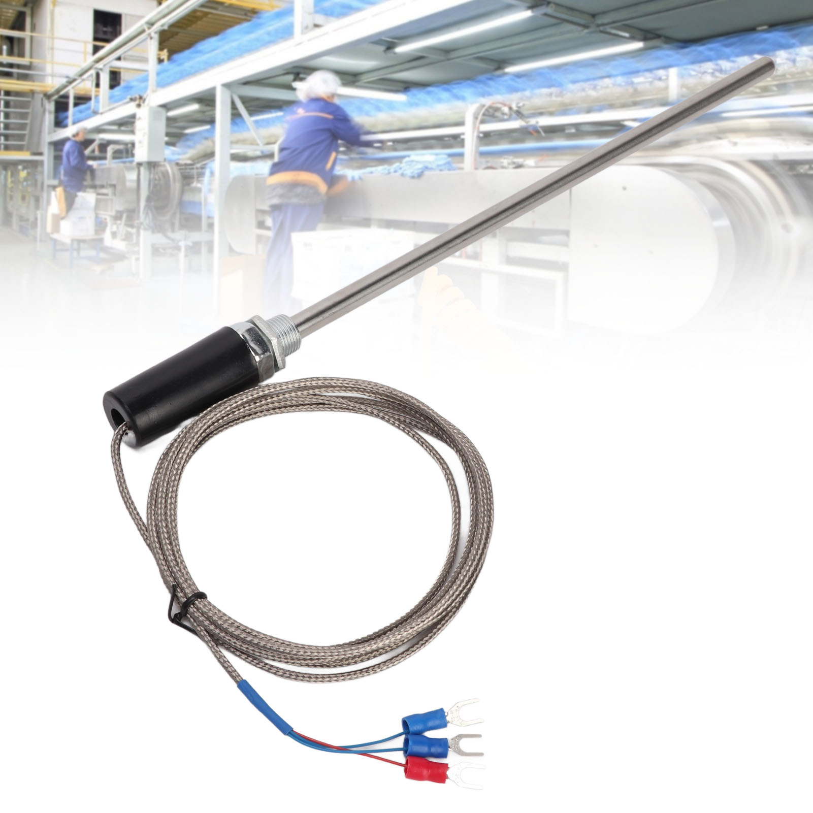 Berm M12 Pt100 Thermoelement-sonde, Temperatursensor, 200 Mm²