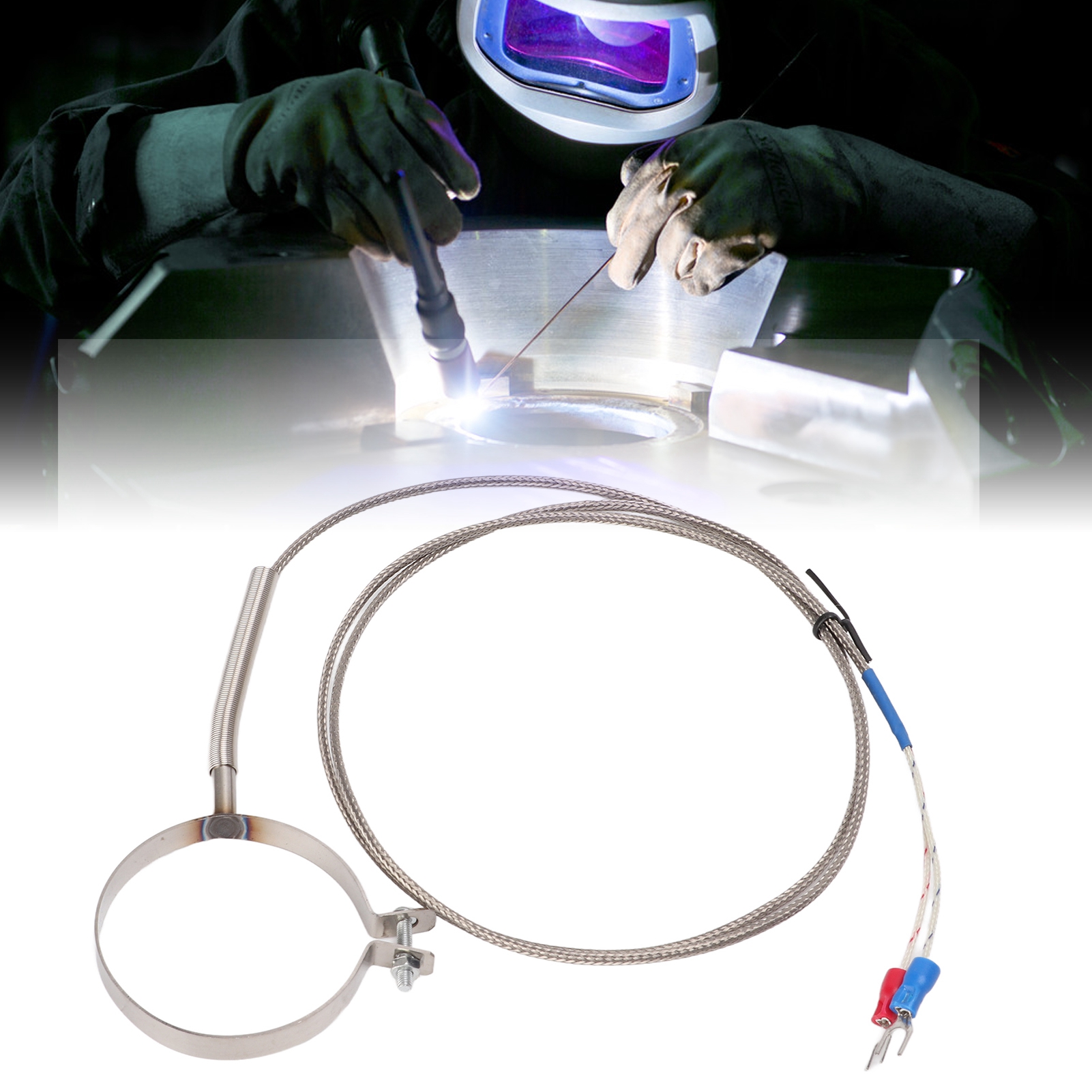 Berm/belme Ringthermoelement Zur Temperaturmessung, Leitfähiger Draht, Spritzgießmaschine, Zylindermaterial, Thermoelementdurchmesser: 50 Mm, 1 M
