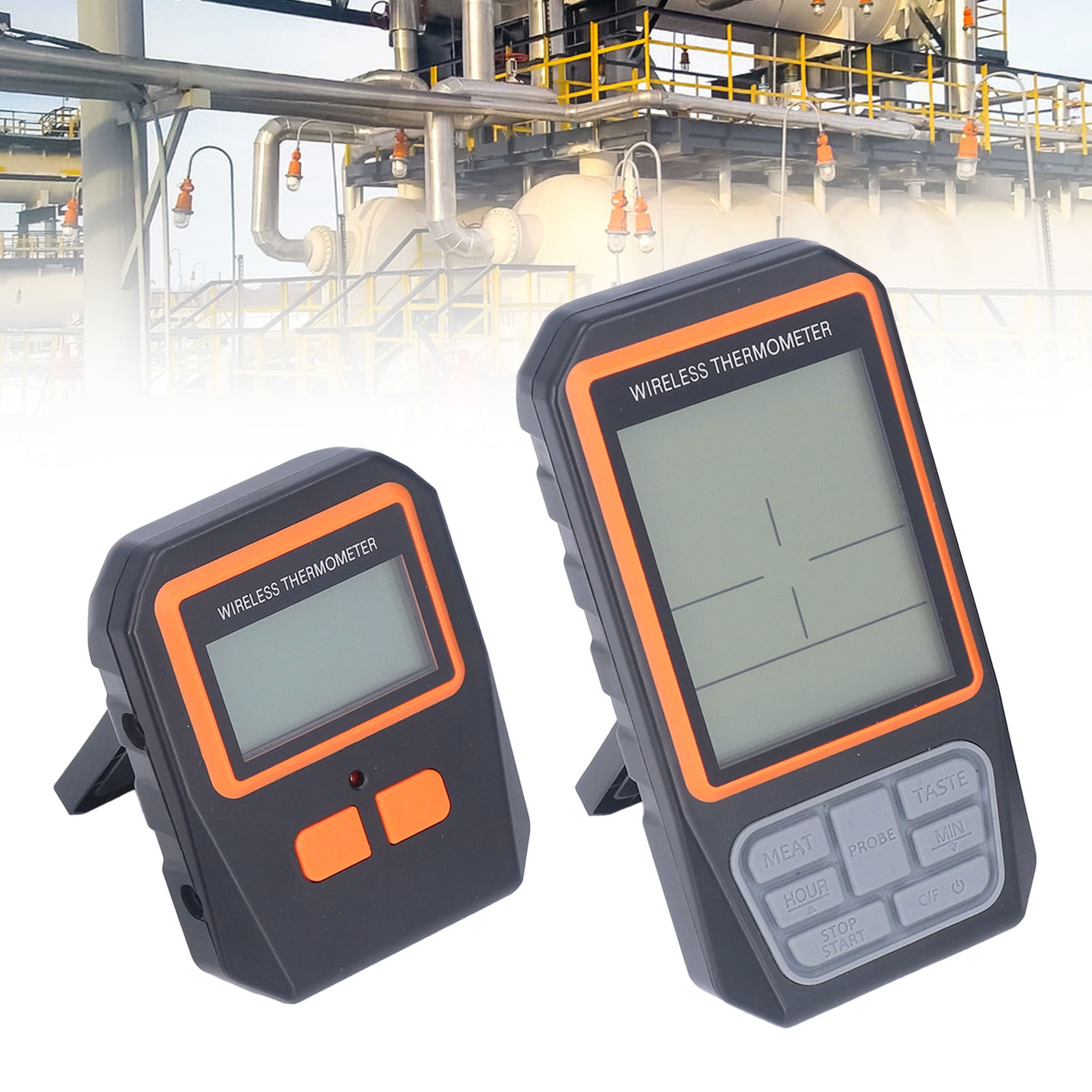 Ch-216 Drahtloses 4-kanal-digitalthermometer – Drahtloses Mehrkanal-synchronthermometer Mit Fernbedienung