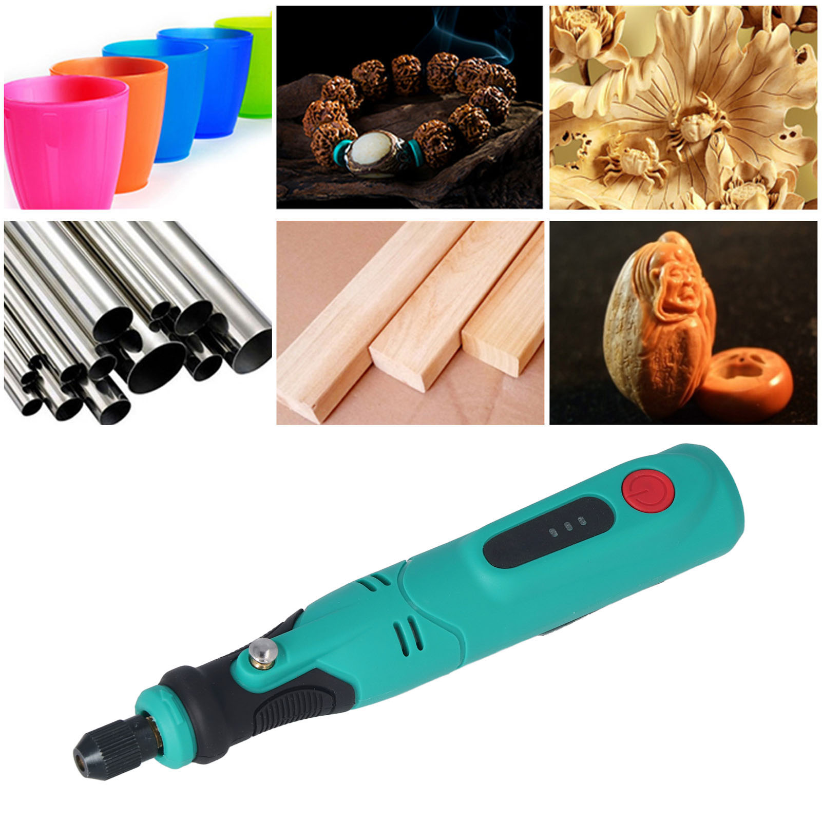 40-teiliges Akku-rotationswerkzeug-set, 3,6-v-minischleifer, Elektrischer Minischleifer, Gravierstift, Für Heimwerker: Schneiden, Bohren, Schleifen, Polieren, Beschriften, 3 Geschwindigkeiten Zum Poli