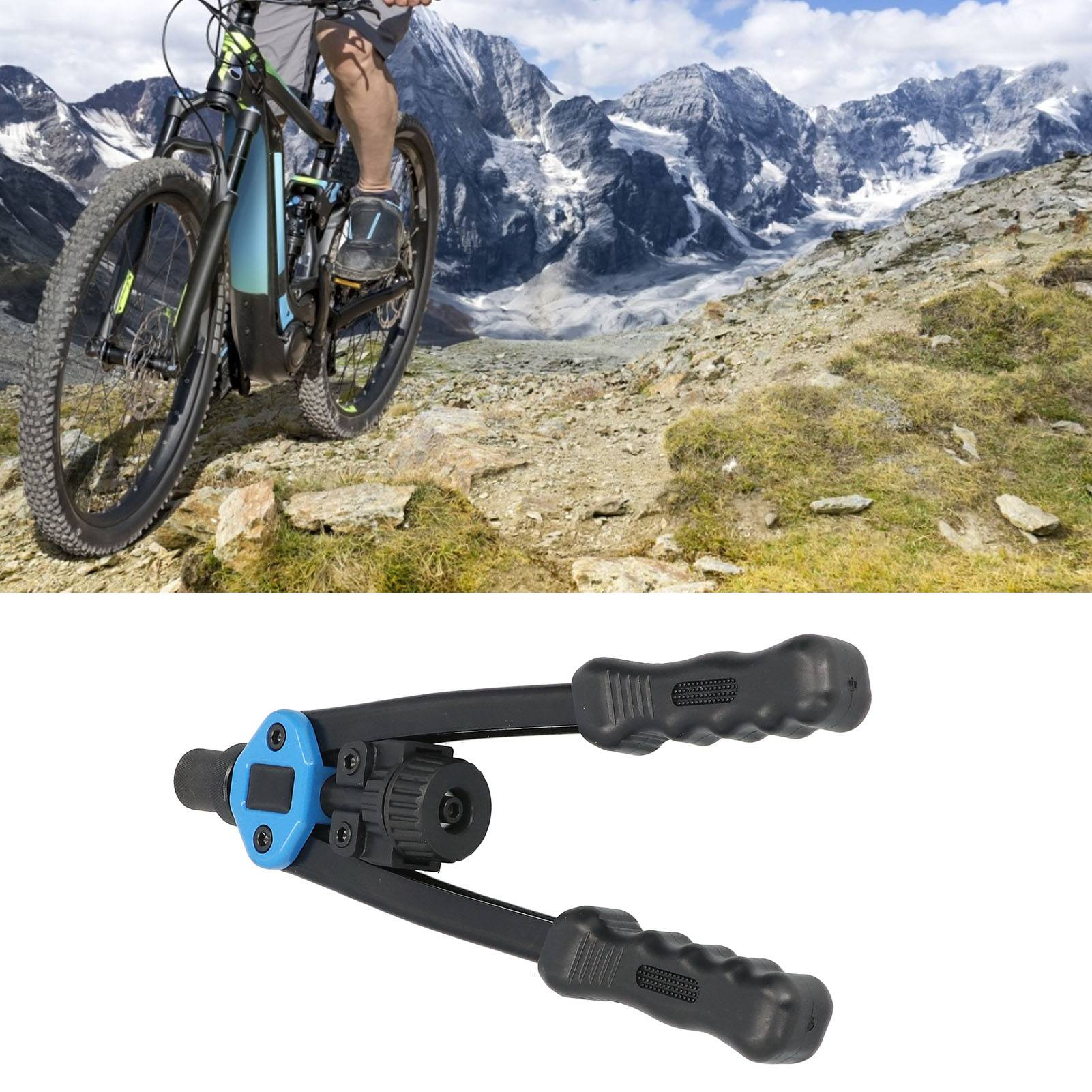 Hochleistungs-handnietmaschine, Nietpistole Für Muttern Der Größen M3, M4, M5, M6, M8, M10 Und M12, Inklusive 100 Muttern.