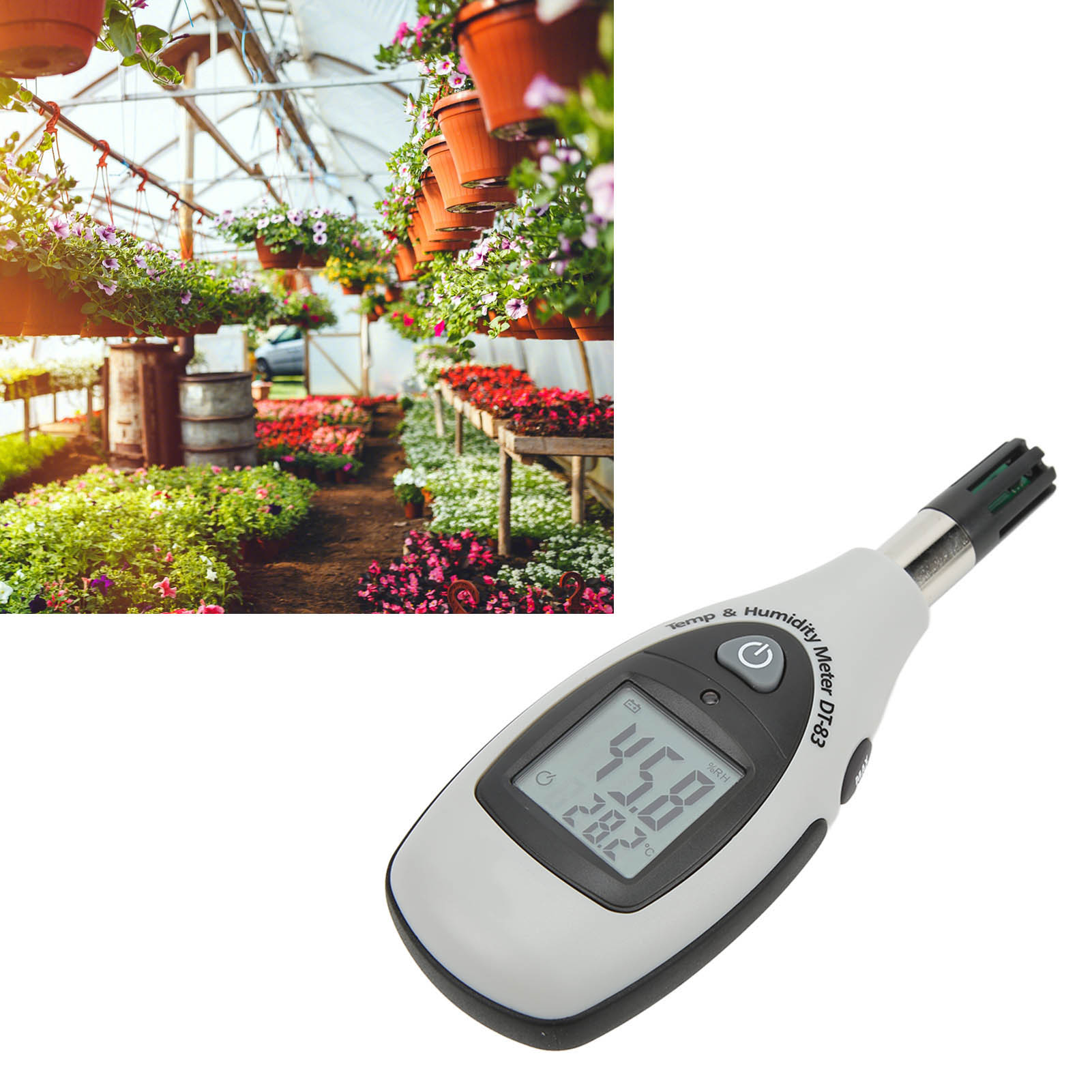 Dt-83 Thermometer Und Hygrometer – Professionelles Temperatur- Und Feuchtigkeitsmessgerät