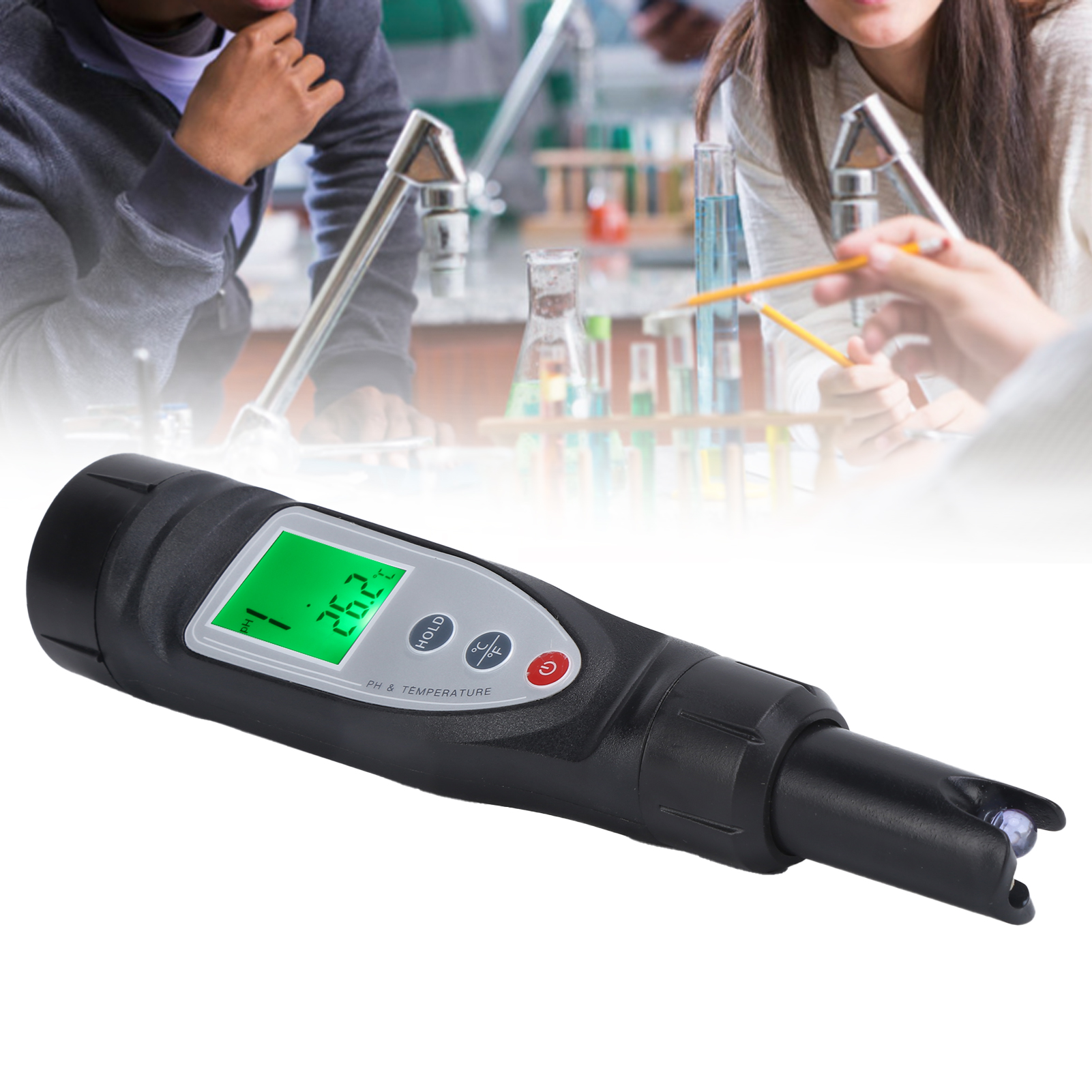 Ph-2033h Neues Wasserdichtes Ph-meter Im Stiftformat Für Die Wasserqualitätsmessung, Säure-/basenmessung Und Ph-analyse Im Labor.
