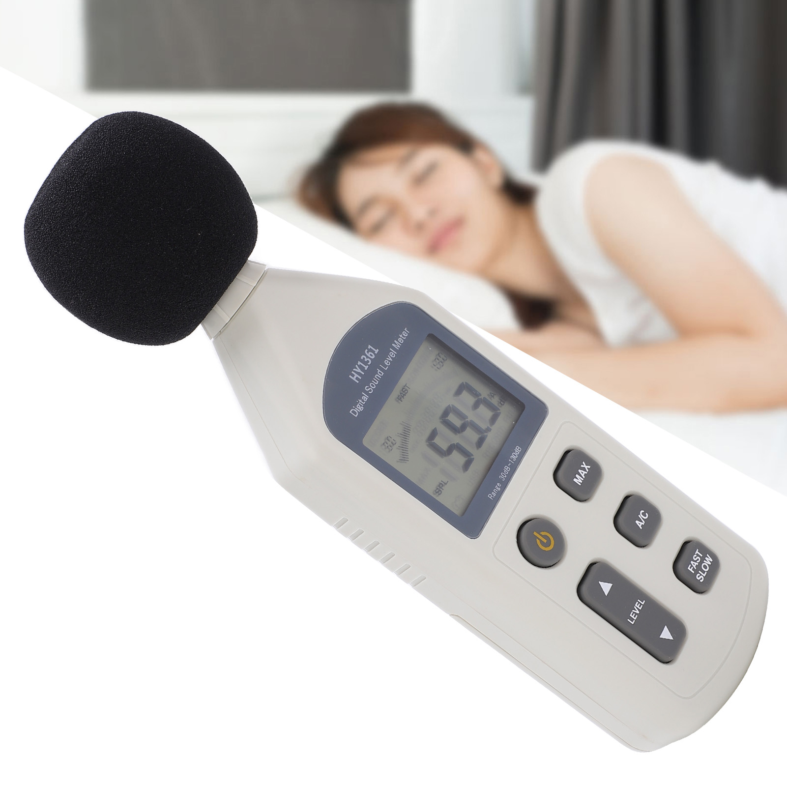 Hy-1361 Tragbarer Usb-recorder, Schallpegelmesser, Umgebungsgeräuschmesser, Lärmmessgerät (dezibel)