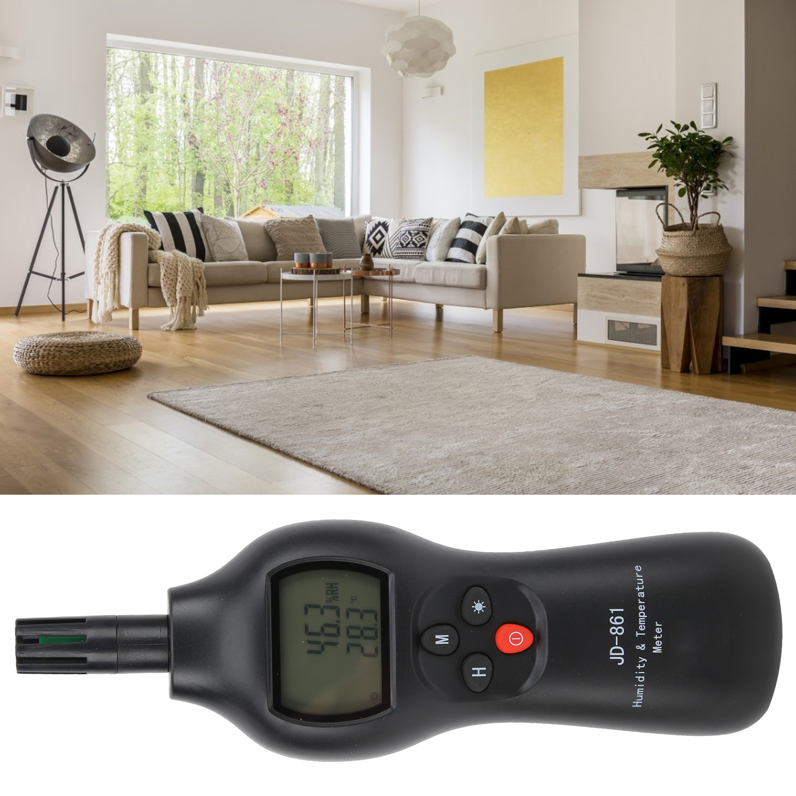 Jd-861 Jldg Thermometer Und Hygrometer – Messgerät Für Raumtemperatur Und Luftfeuchtigkeit In Innenräumen